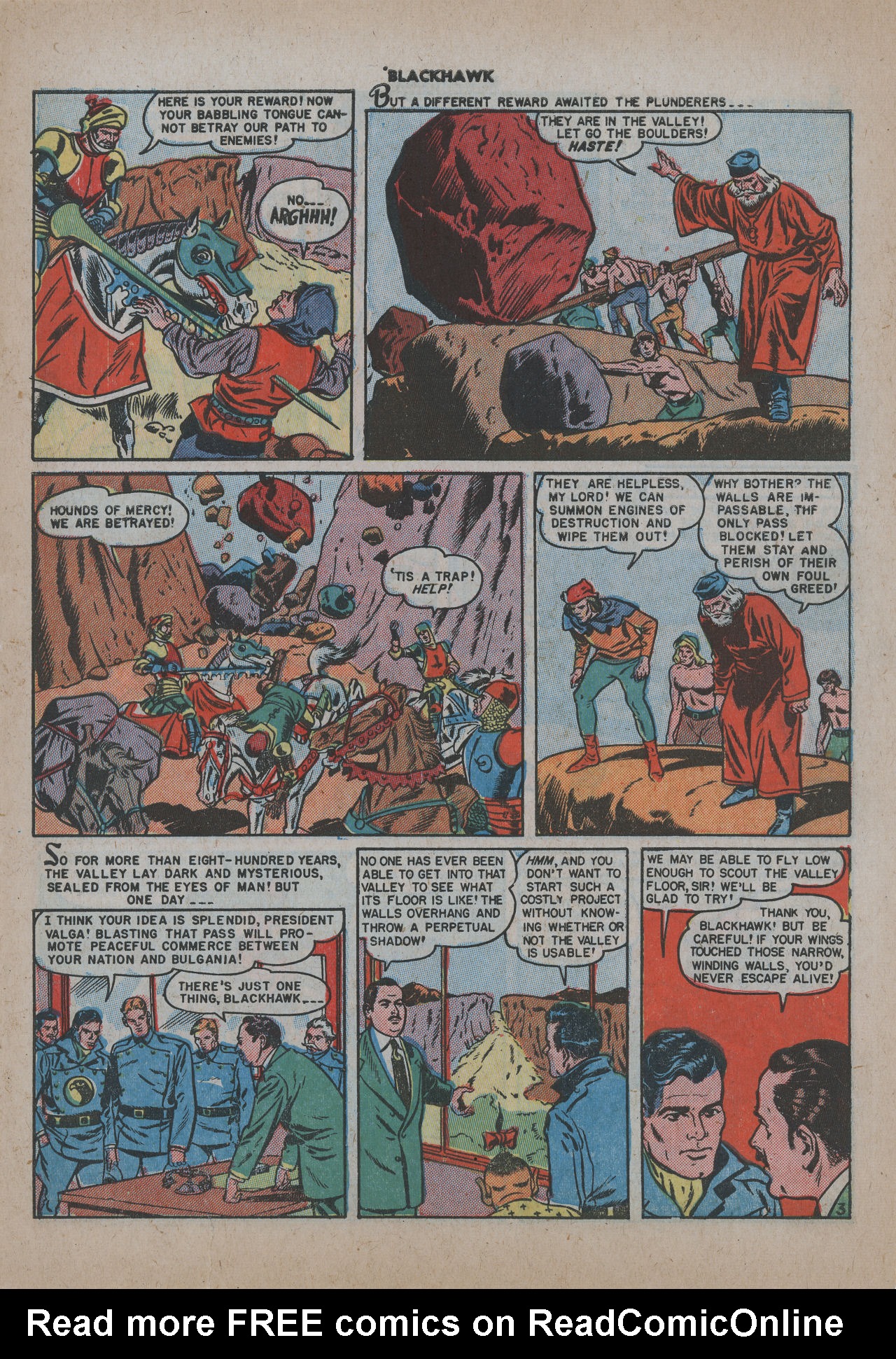 Read online Blackhawk (1957) comic -  Issue #40 - 6