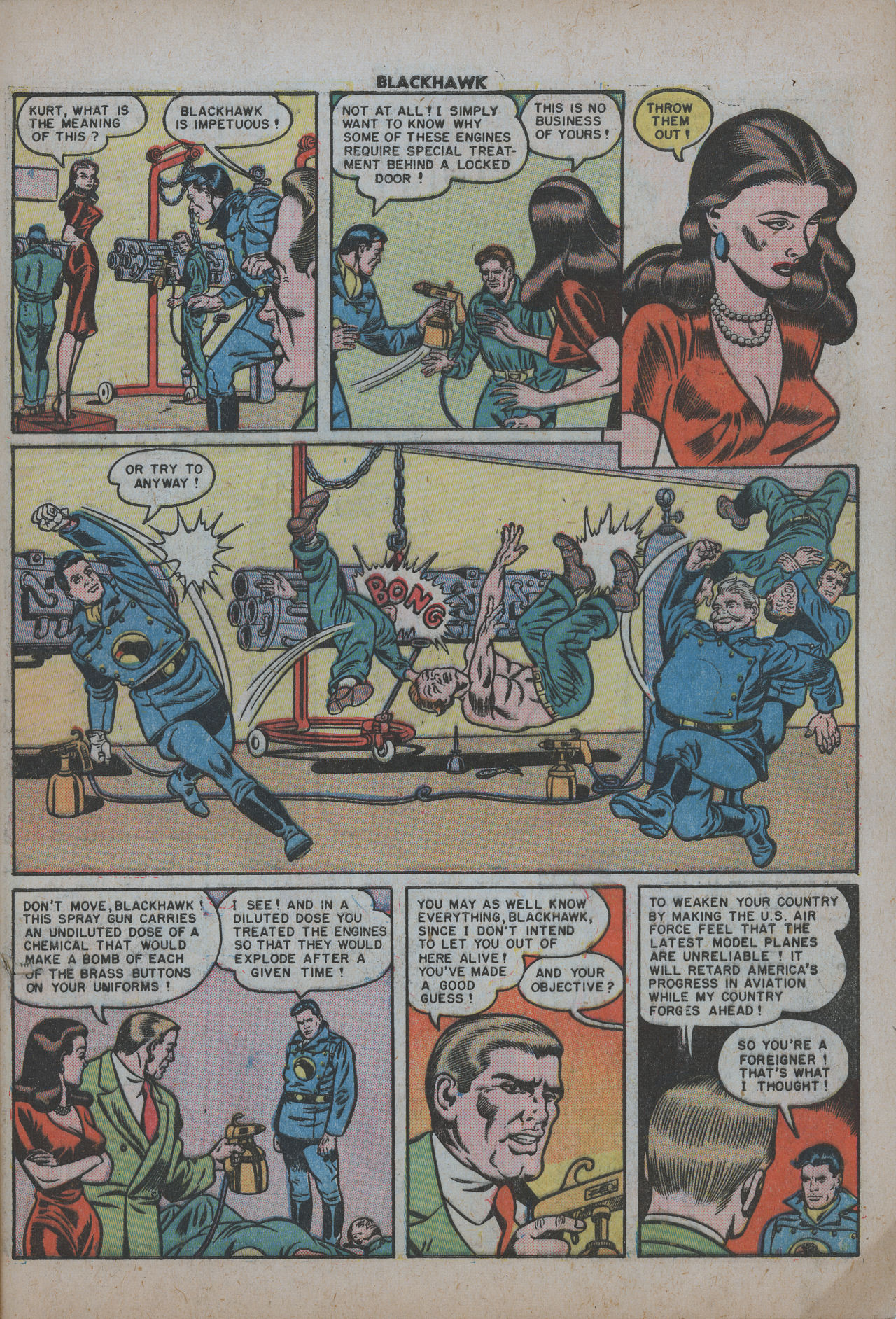 Read online Blackhawk (1957) comic -  Issue #34 - 14