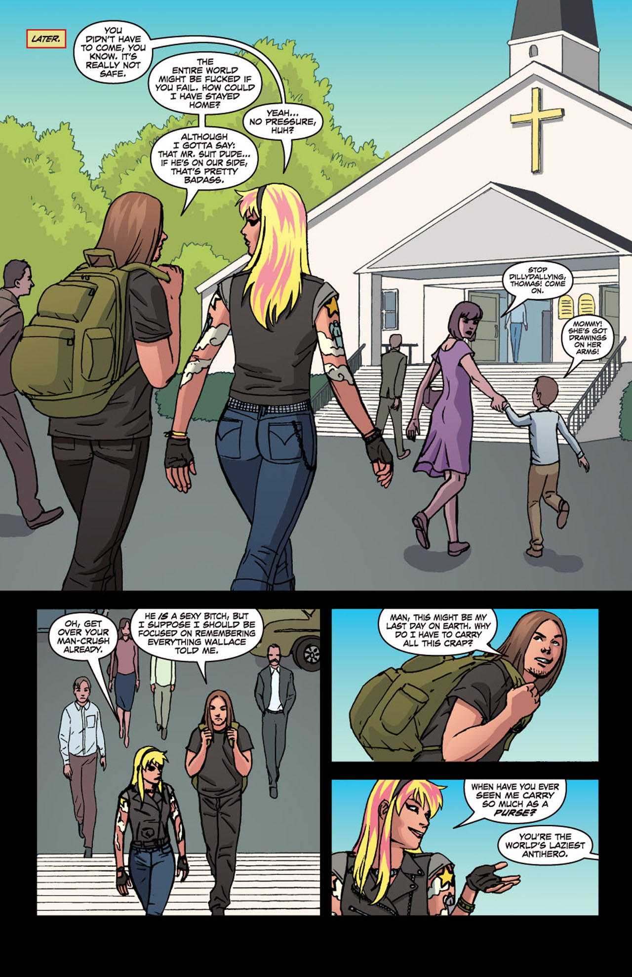 Read online Mercy Sparx (2008) comic -  Issue #4 - 7