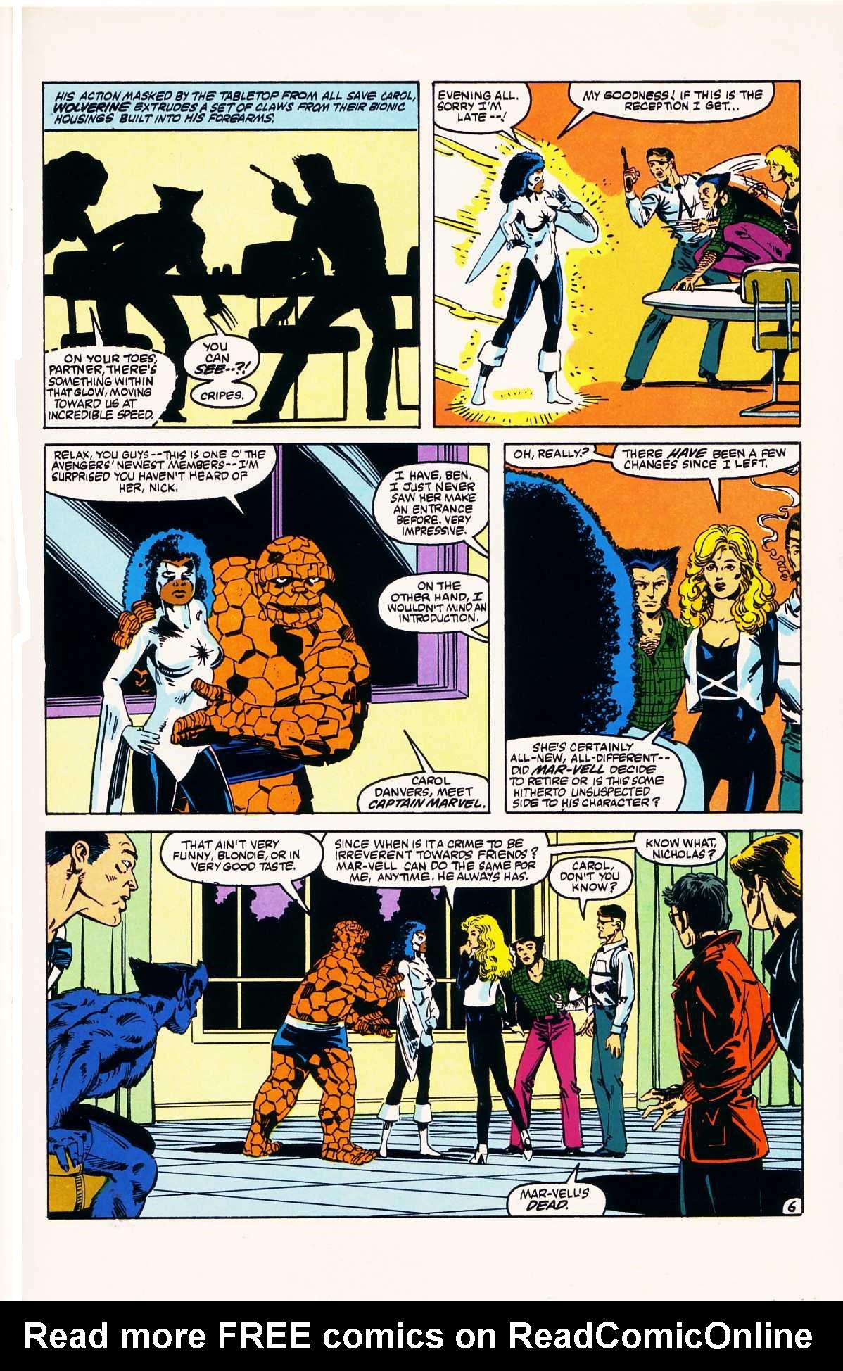 Read online Marvel Fanfare (1982) comic -  Issue #24 - 27