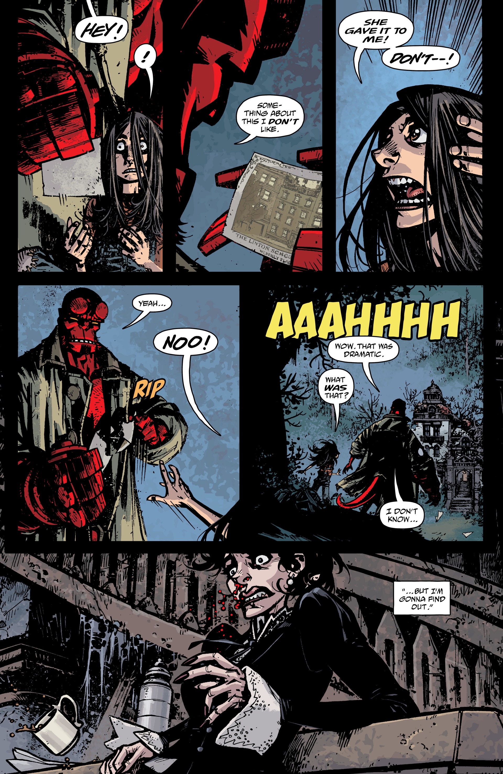 Read online Hellboy and the B.P.R.D.: The Return of Effie Kolb and Others comic -  Issue # TPB (Part 1) - 41