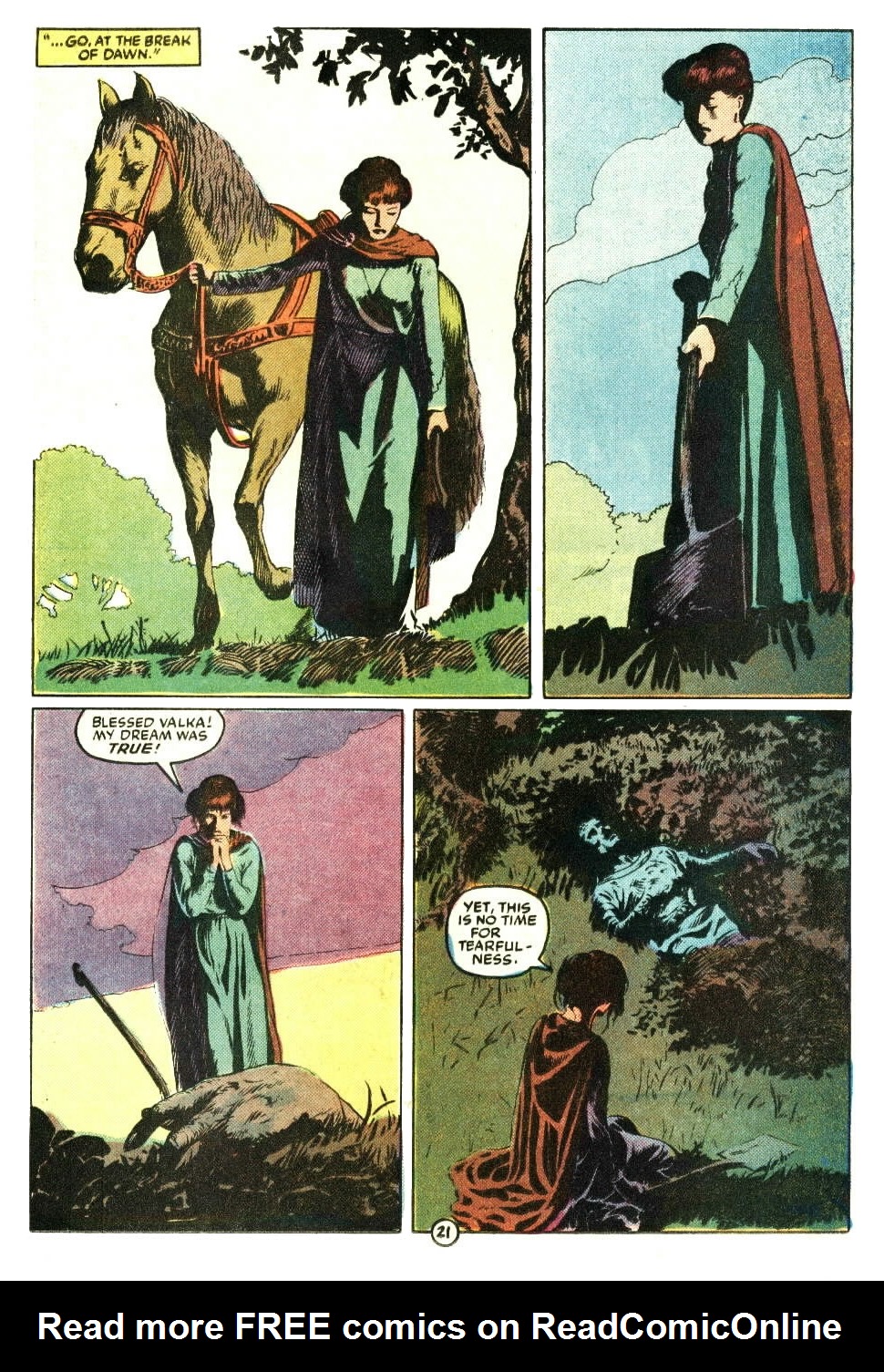 Read online Kull The Conqueror (1983) comic -  Issue #4 - 23
