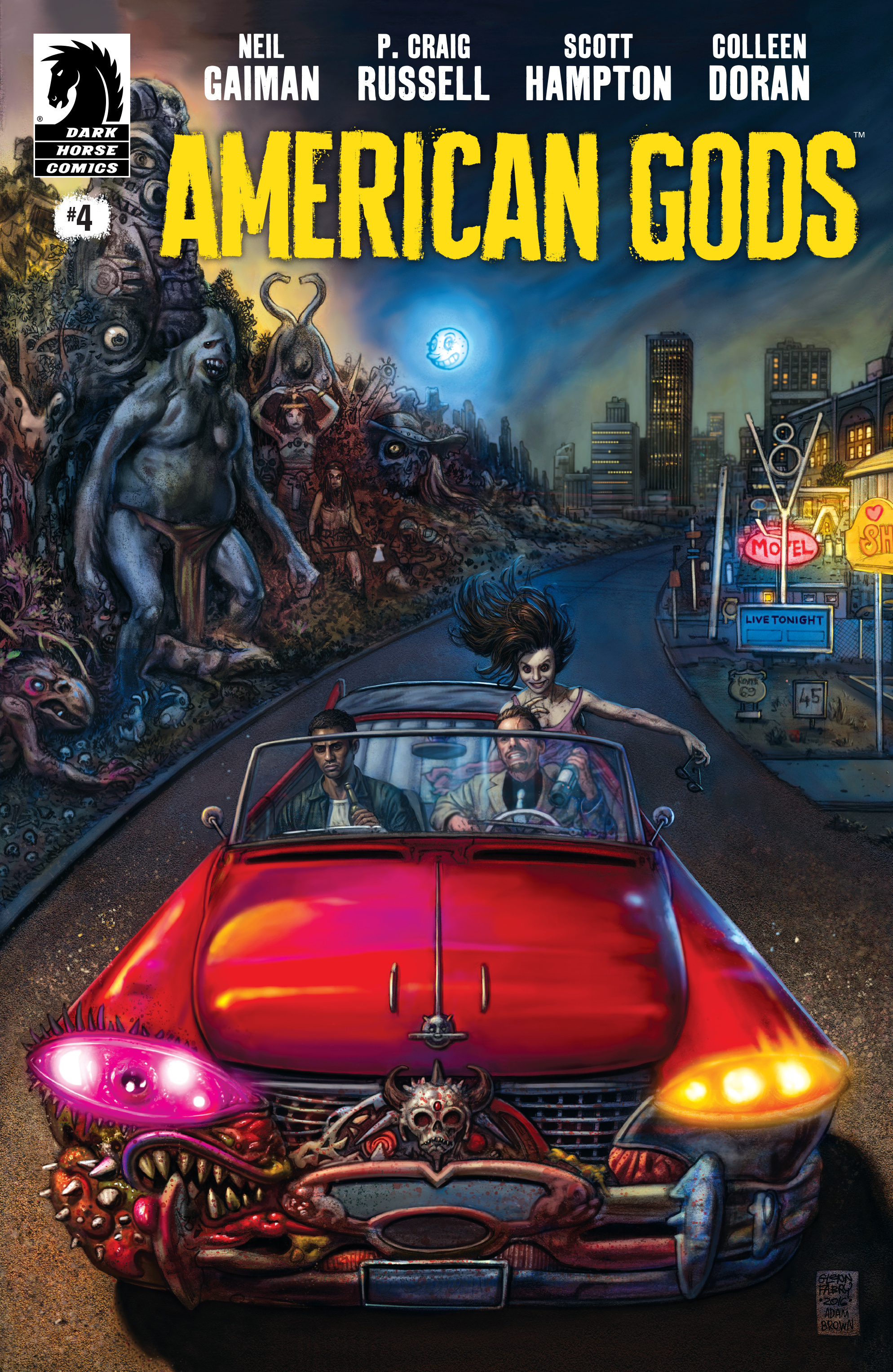 Read online American Gods: Shadows comic -  Issue #4 - 1