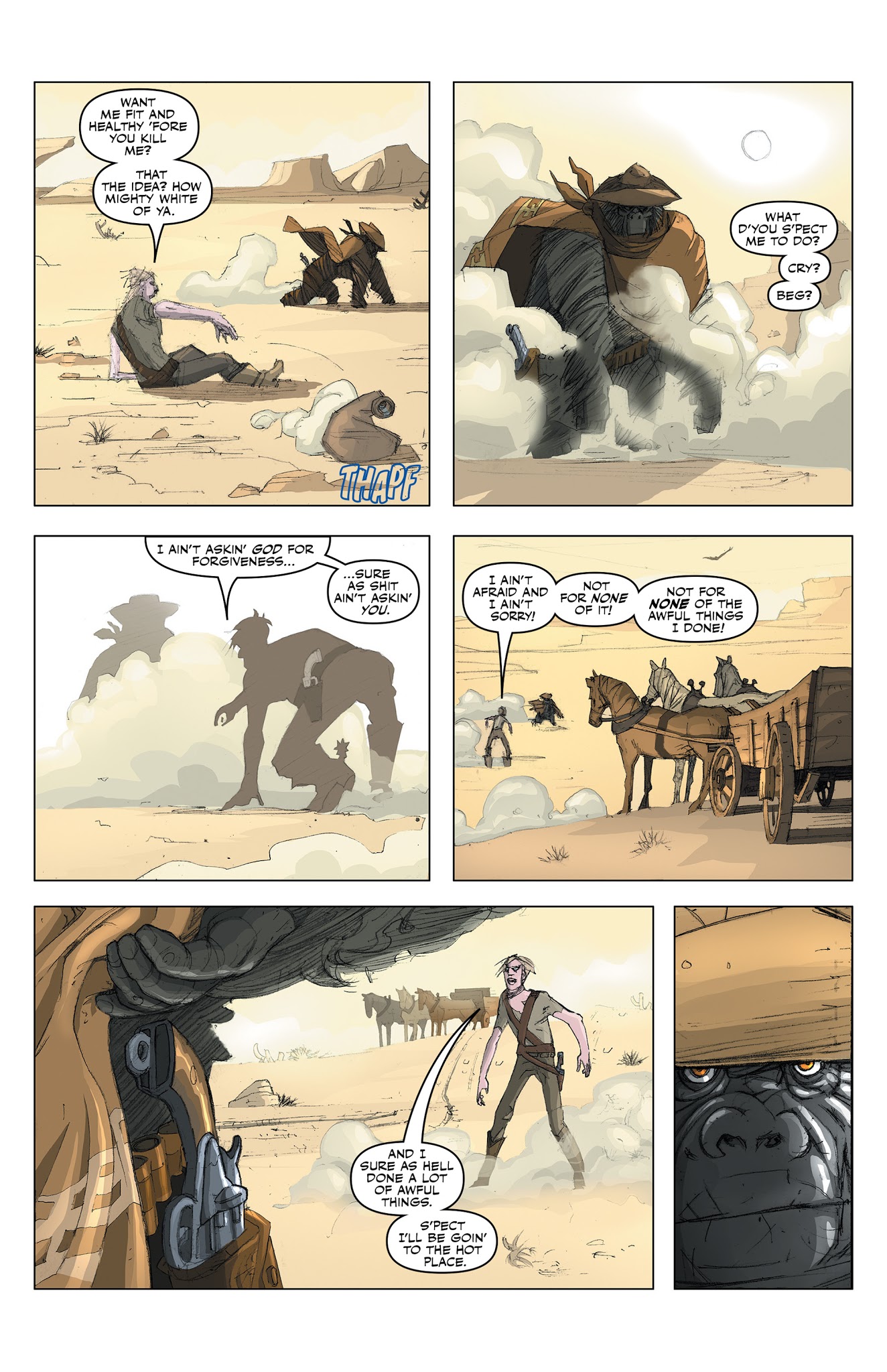 Read online Six-Gun Gorilla: Long Days of Vengeance comic -  Issue #5 - 10