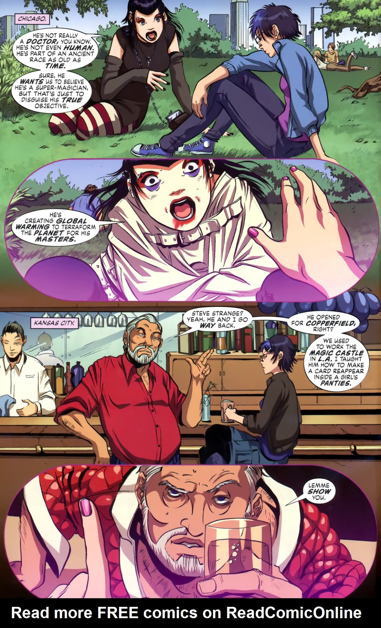 Read online Strange (2010) comic -  Issue #2 - 9