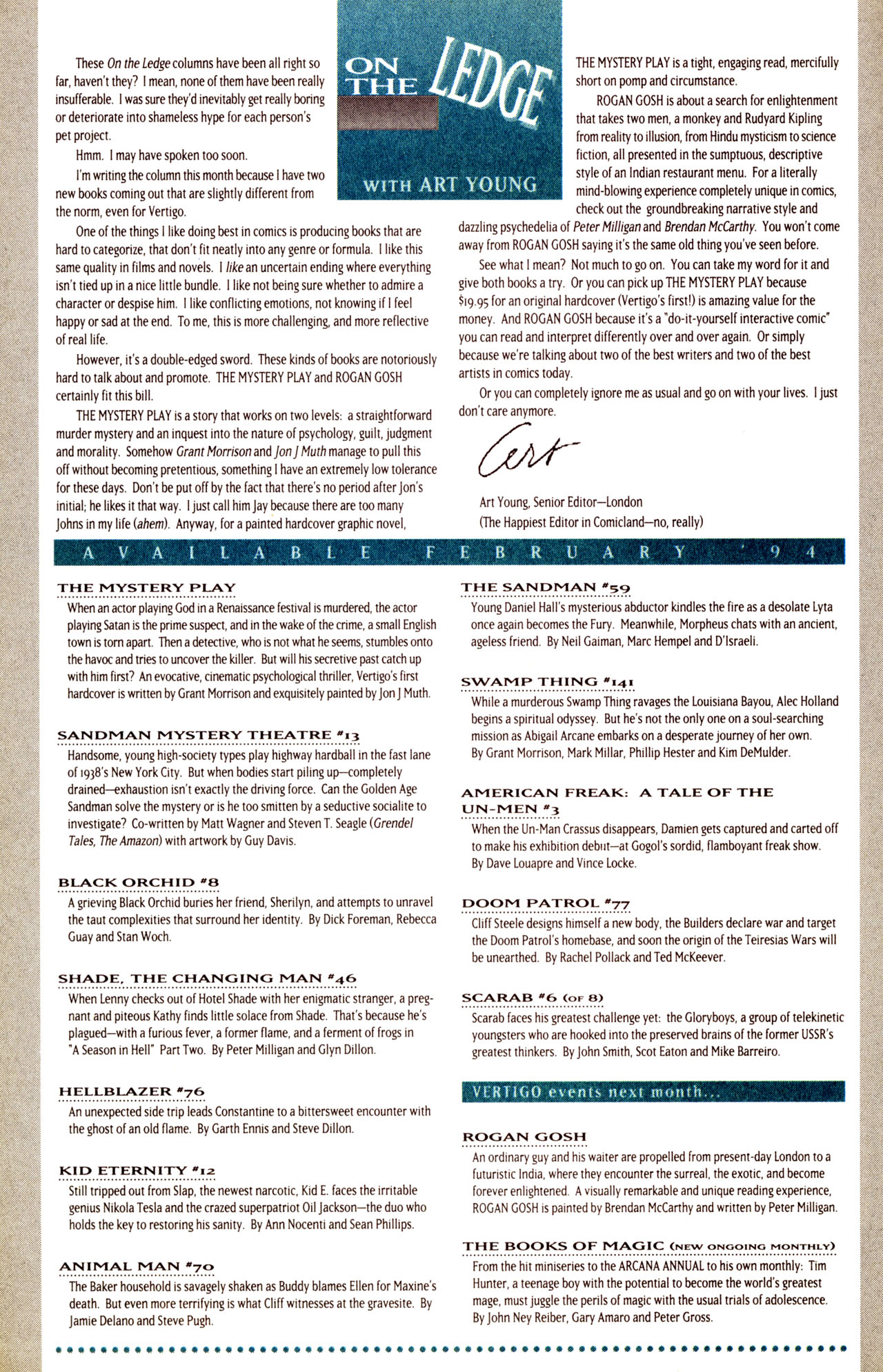 Read online Animal Man (1988) comic -  Issue #70 - 27