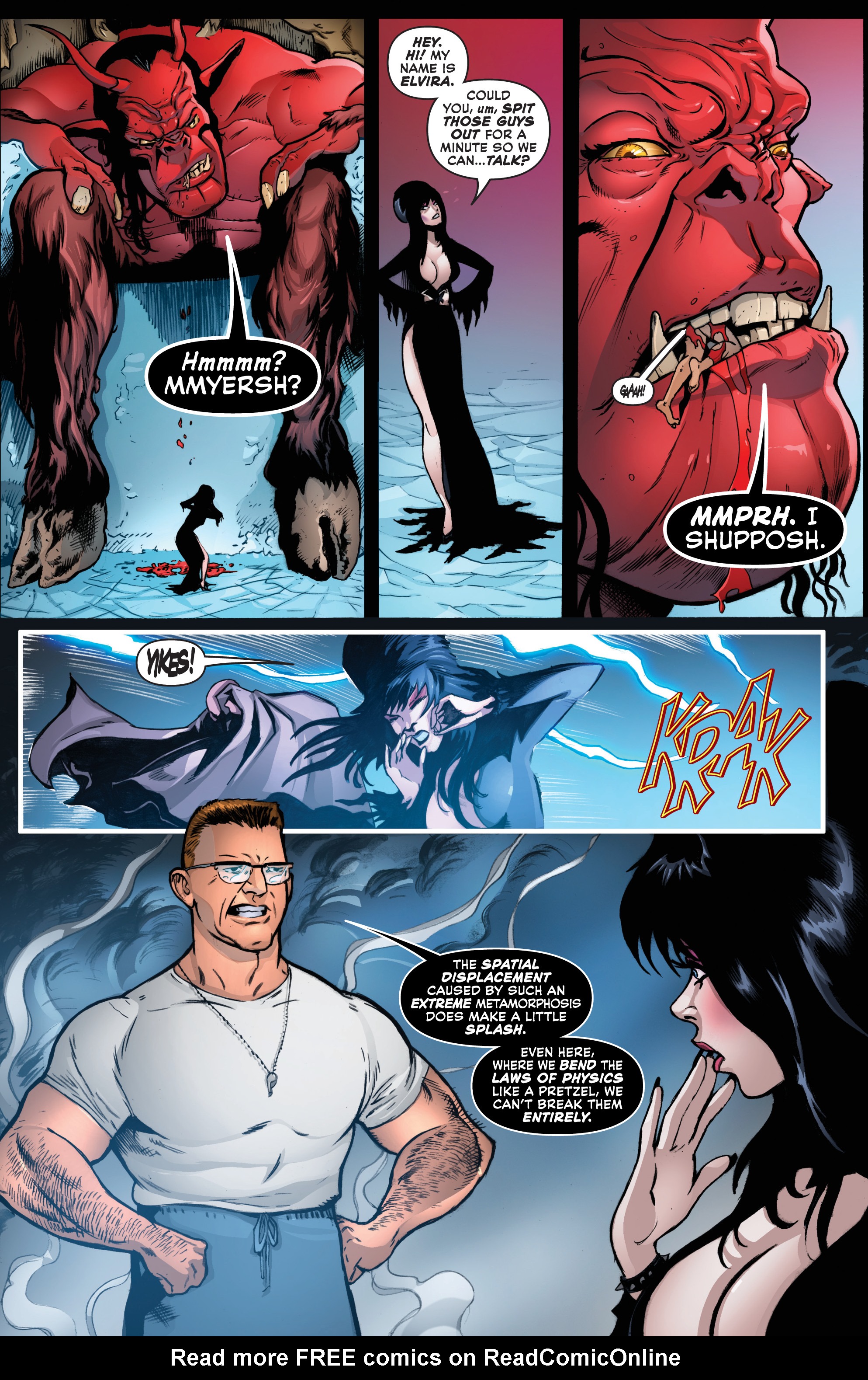 Read online Elvira: Mistress of the Dark (2018) comic -  Issue #8 - 9