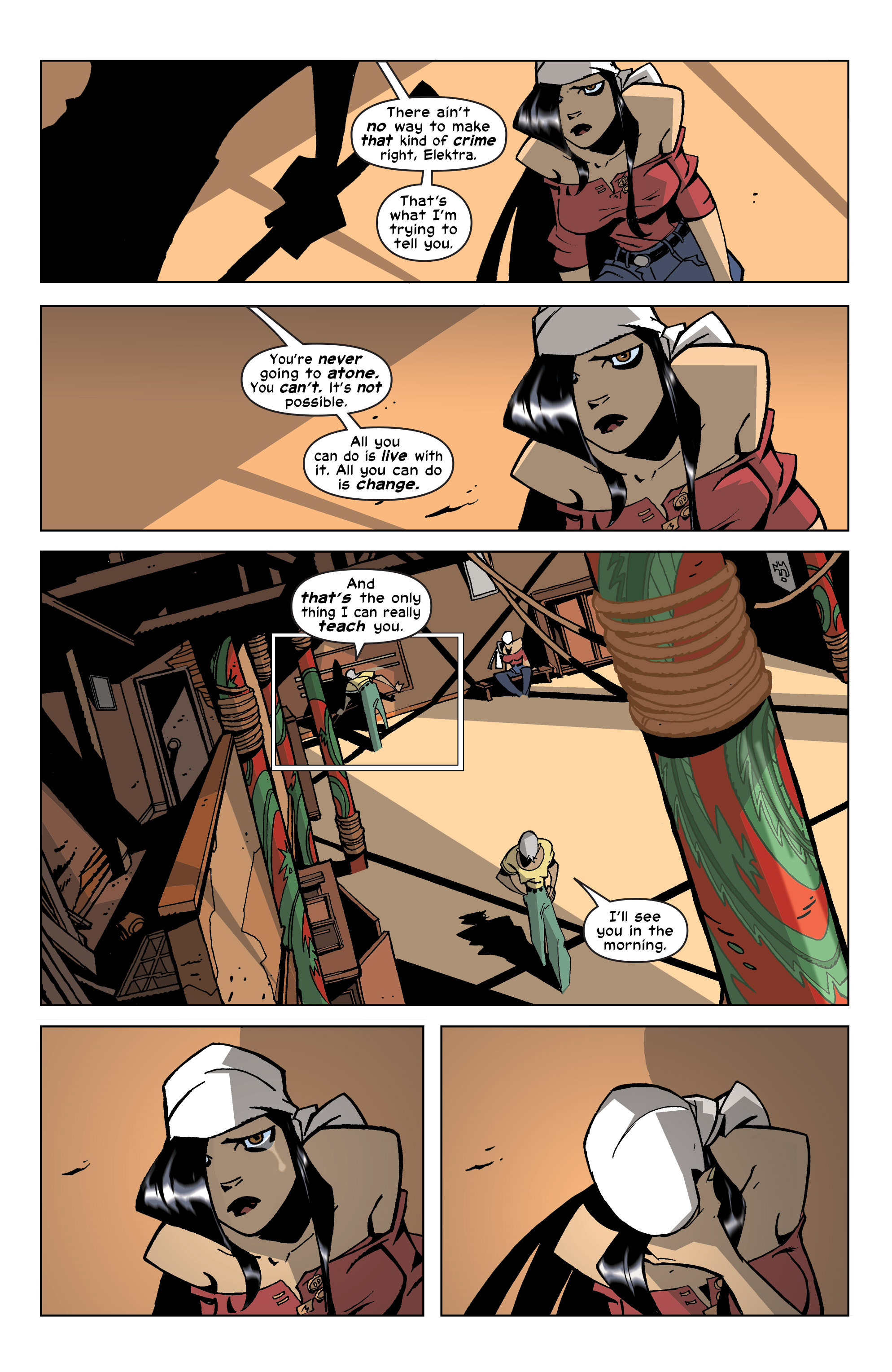 Read online Elektra (2001) comic -  Issue # _TPB Elektra by Greg Rucka Ultimate Collection (Part 4) - 6