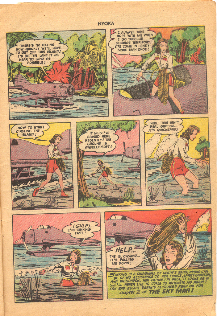 Read online Nyoka the Jungle Girl (1945) comic -  Issue #67 - 9