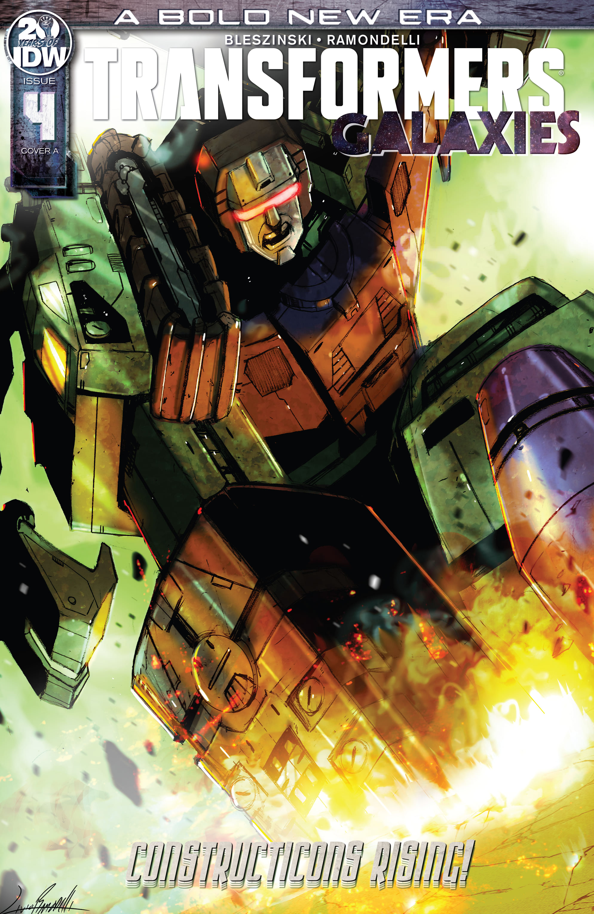 Read online Transformers: Galaxies comic -  Issue #4 - 1