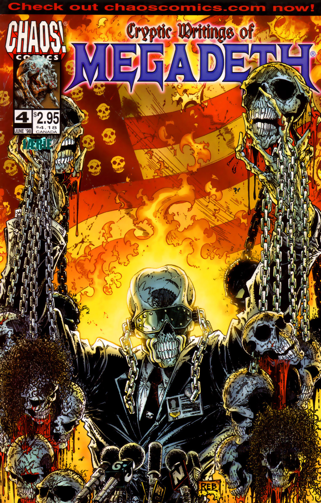 Read online Cryptic Writings of Megadeth comic -  Issue #4 - 1