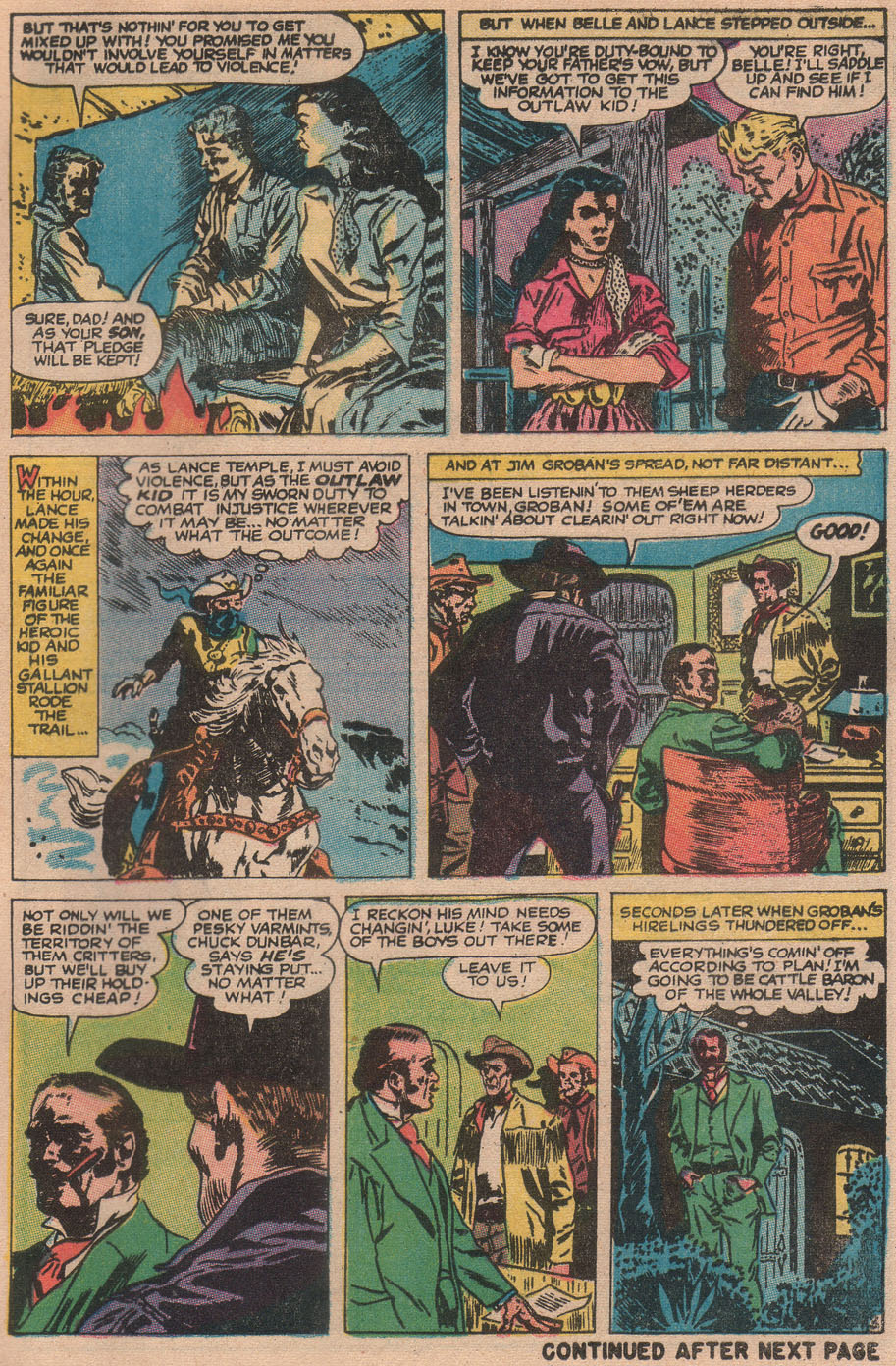 Read online The Outlaw Kid (1970) comic -  Issue #7 - 5