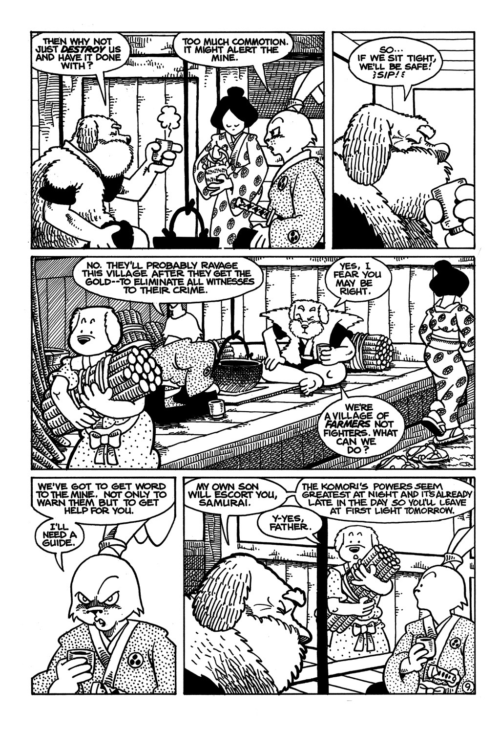 Read online Usagi Yojimbo (1987) comic -  Issue #21 - 11