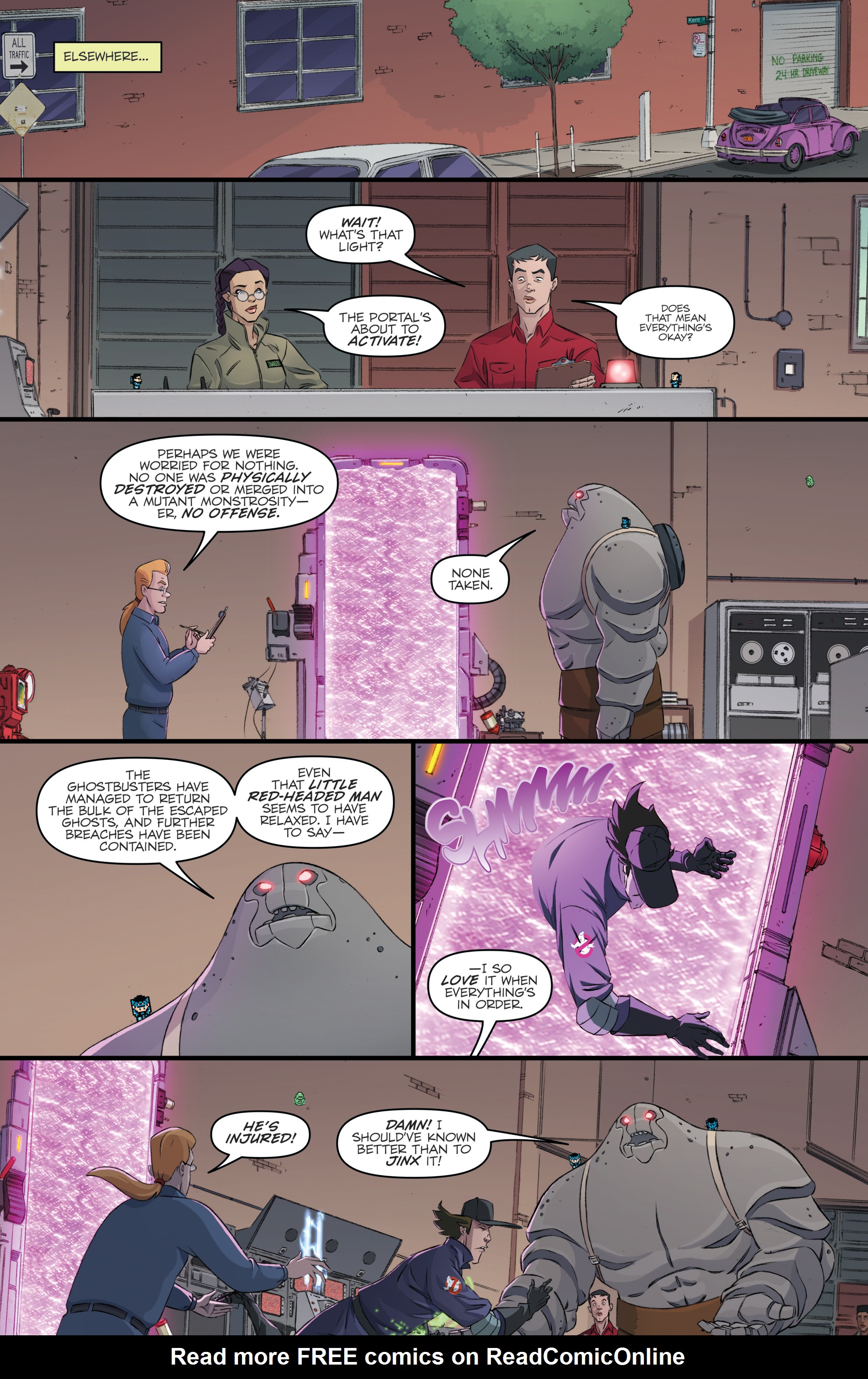 Read online Ghostbusters: Crossing Over comic -  Issue # _TPB - 196