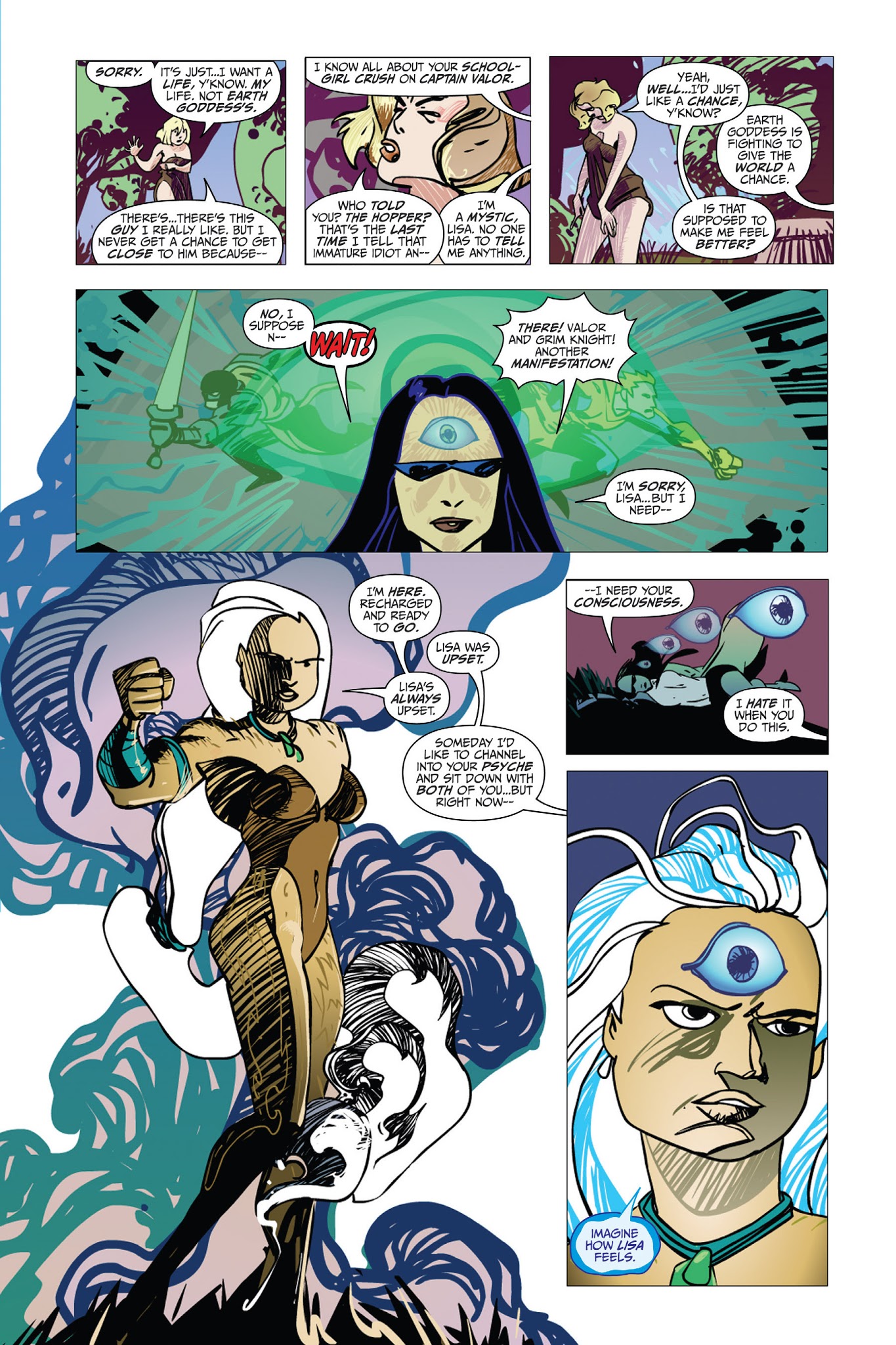 Read online Planetary Brigade comic -  Issue # TPB - 21