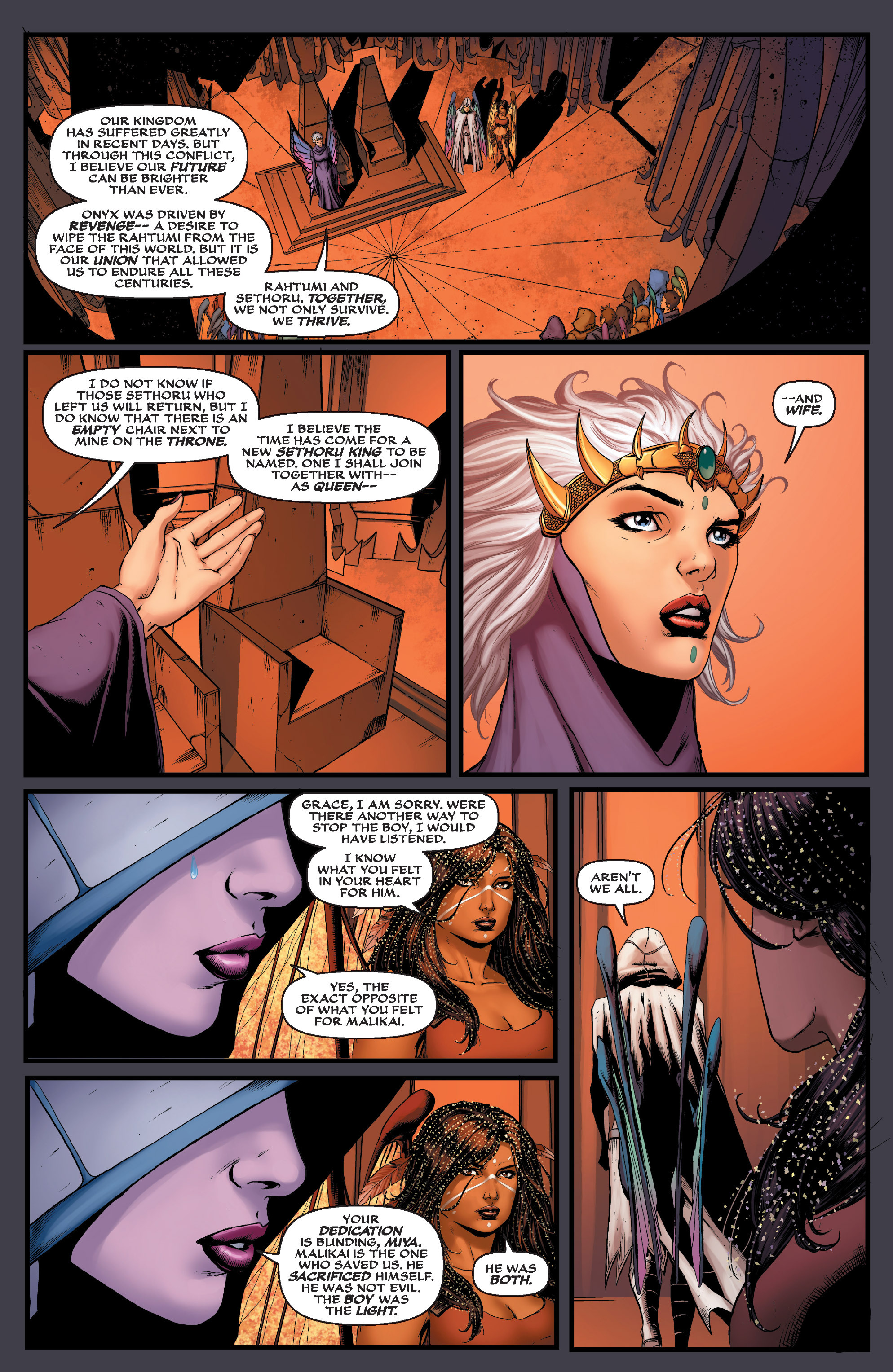 Read online Michael Turner's Soulfire (2011) comic -  Issue #8 - 18