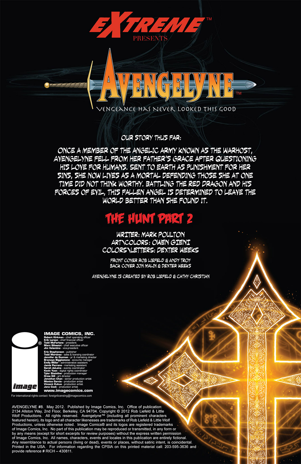 Read online Avengelyne (2011) comic -  Issue #8 - 2