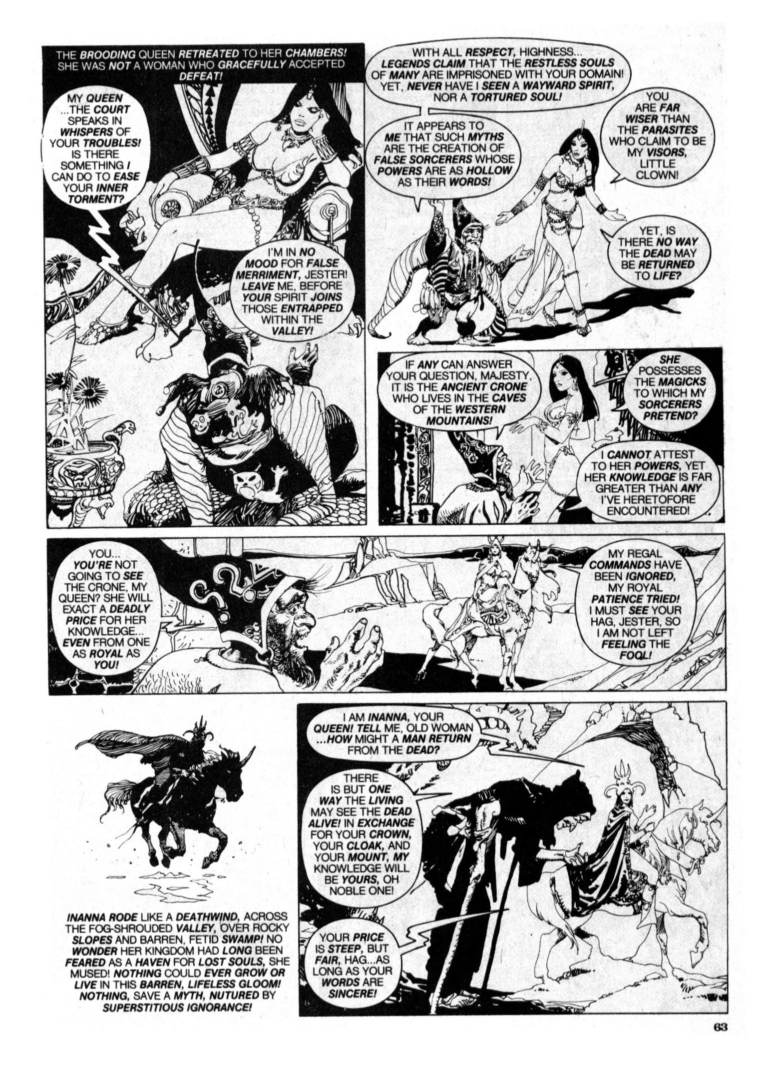 Read online Vampirella (1969) comic -  Issue #110 - 63