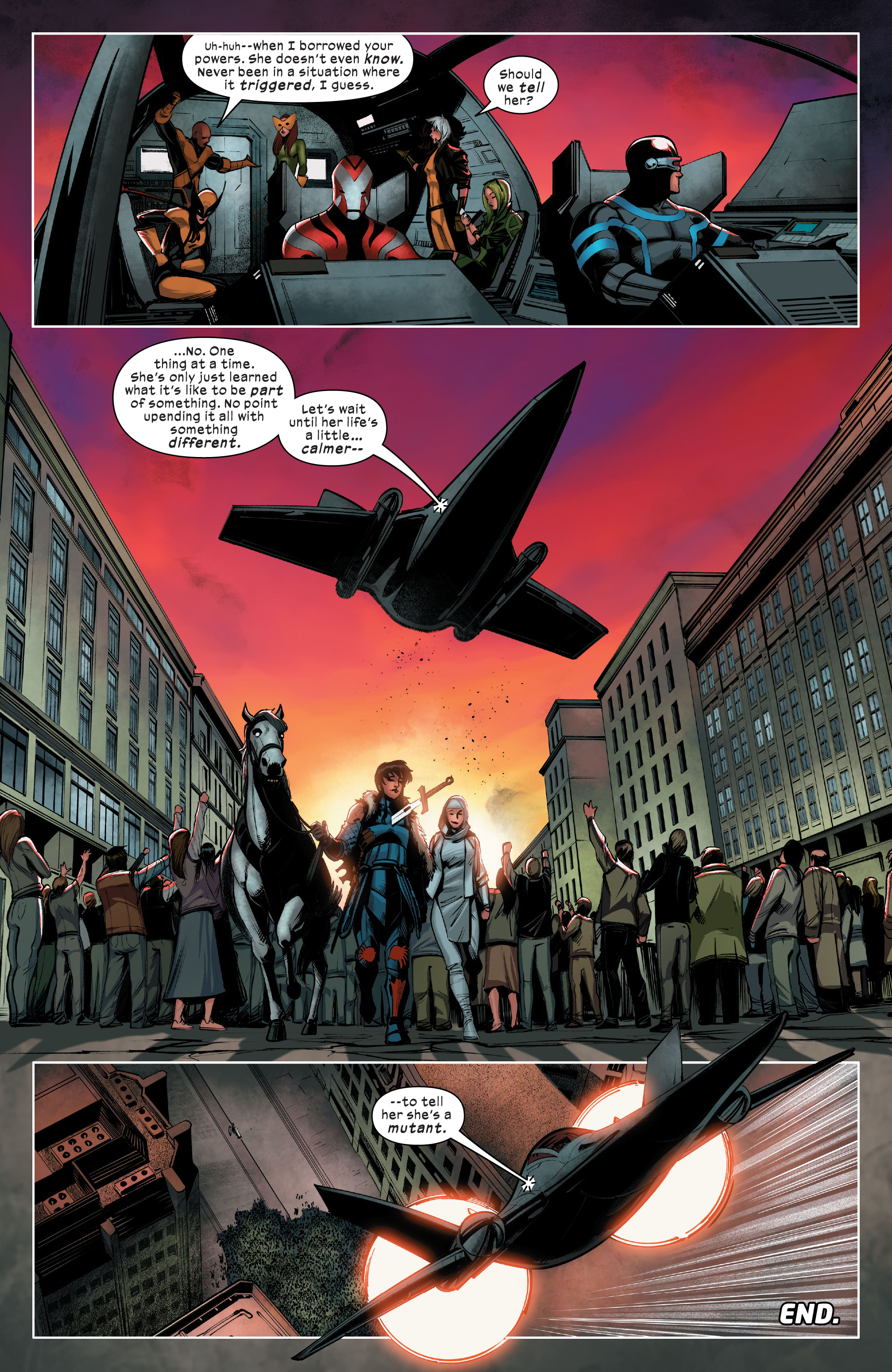 Read online Death of Doctor Strange: One-Shots comic -  Issue # X-Men - Black Knight - 32