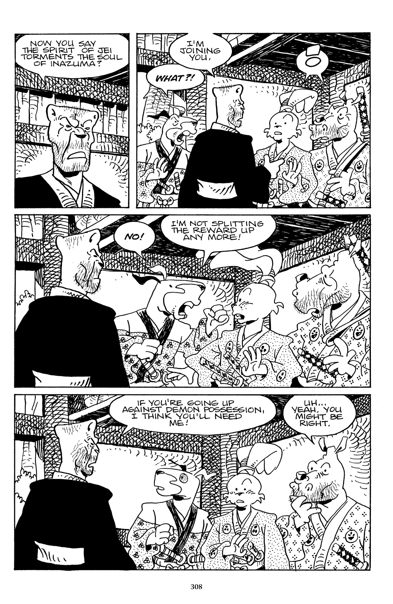 Read online The Usagi Yojimbo Saga comic -  Issue # TPB 6 - 306