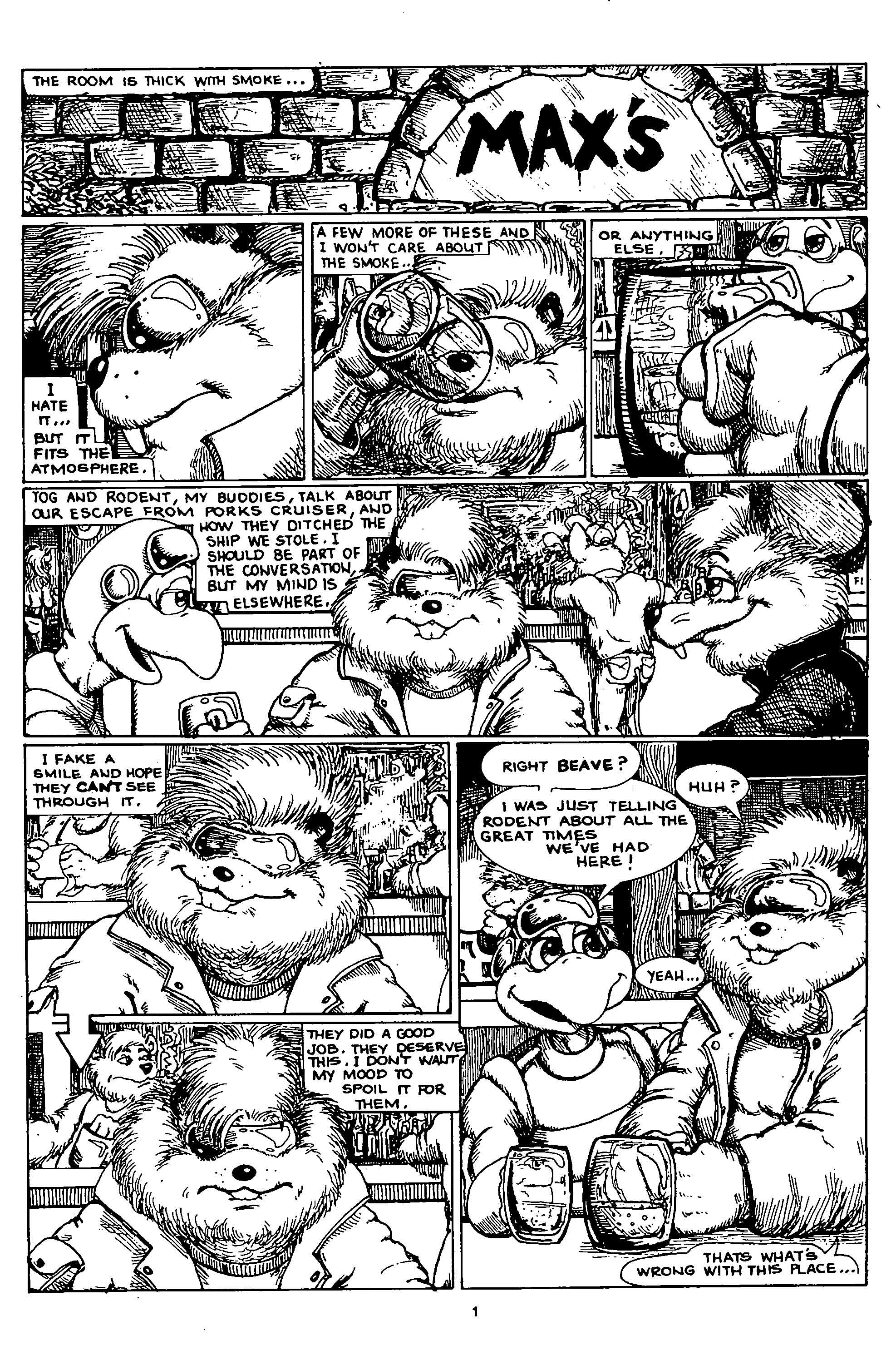 Read online Space Beaver comic -  Issue #3 - 3