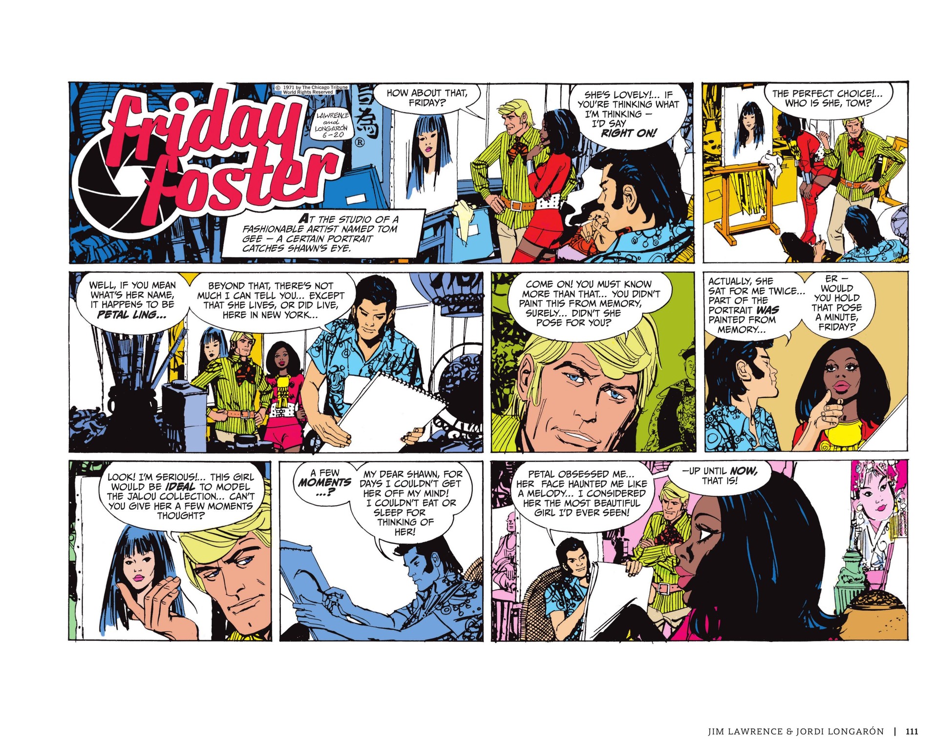 Read online Friday Foster: The Sunday Strips comic -  Issue # TPB (Part 2) - 12