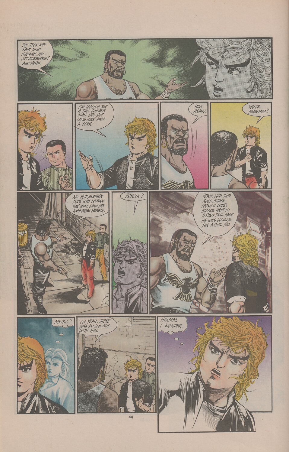 Read online Drunken Fist comic -  Issue #43 - 44