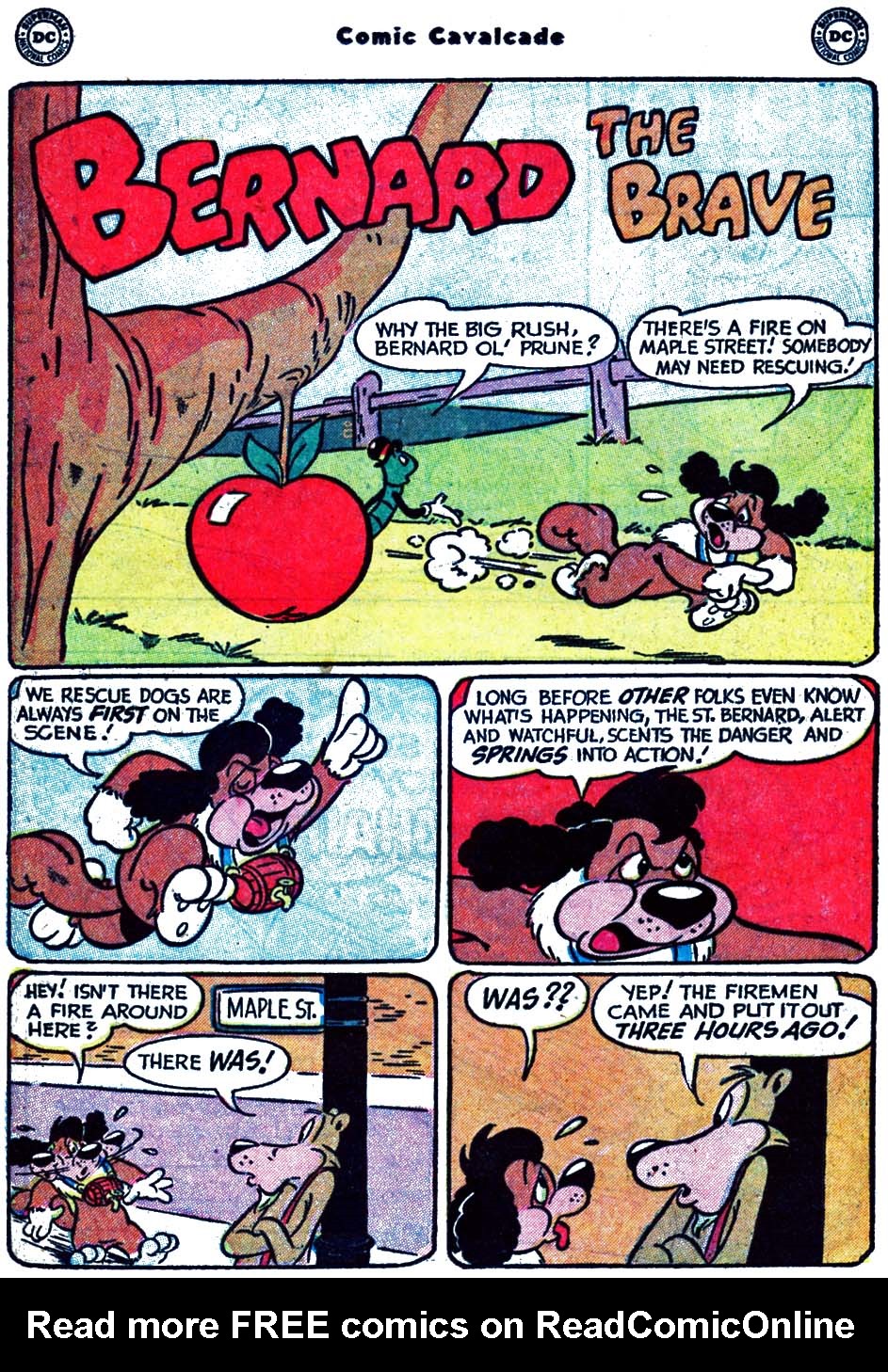 Read online Comic Cavalcade comic -  Issue #55 - 22