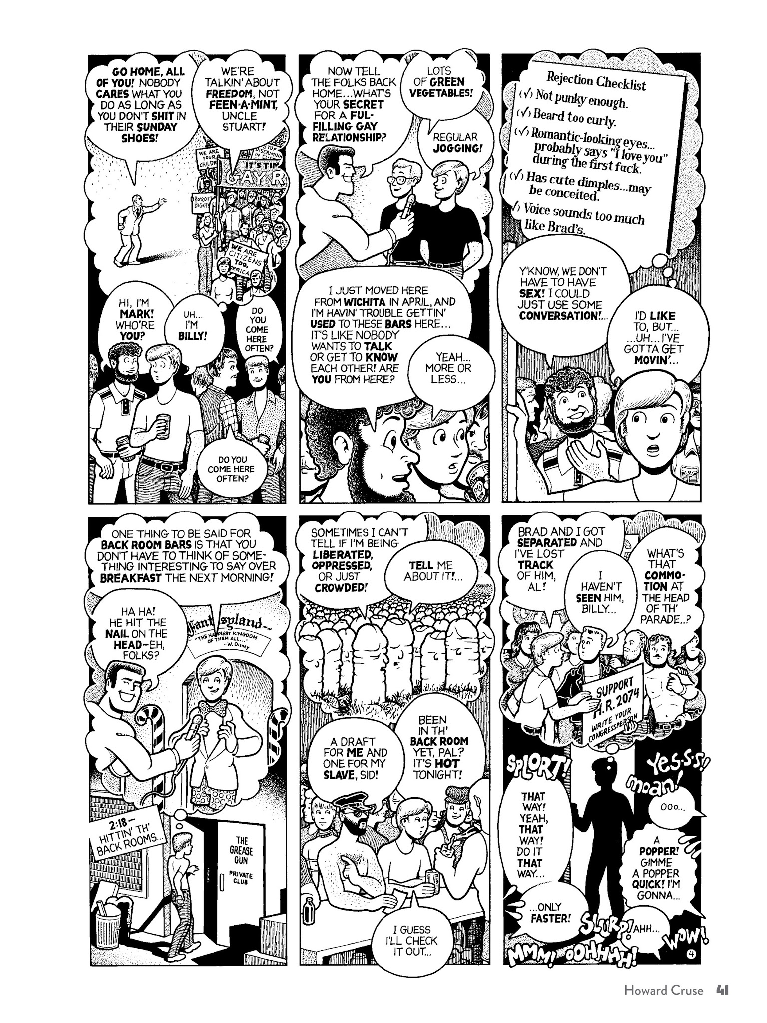 Read online No Straight Lines: Four Decades of Queer Comics comic -  Issue # TPB - 55
