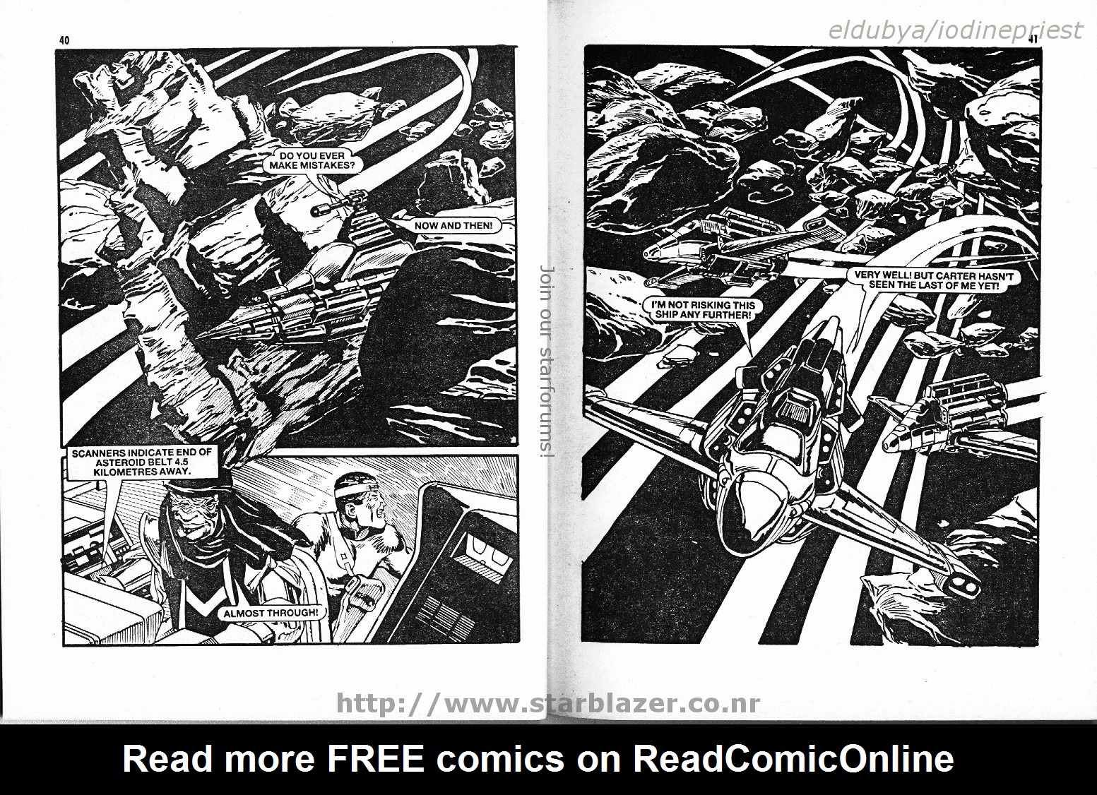 Read online Starblazer comic -  Issue #215 - 22