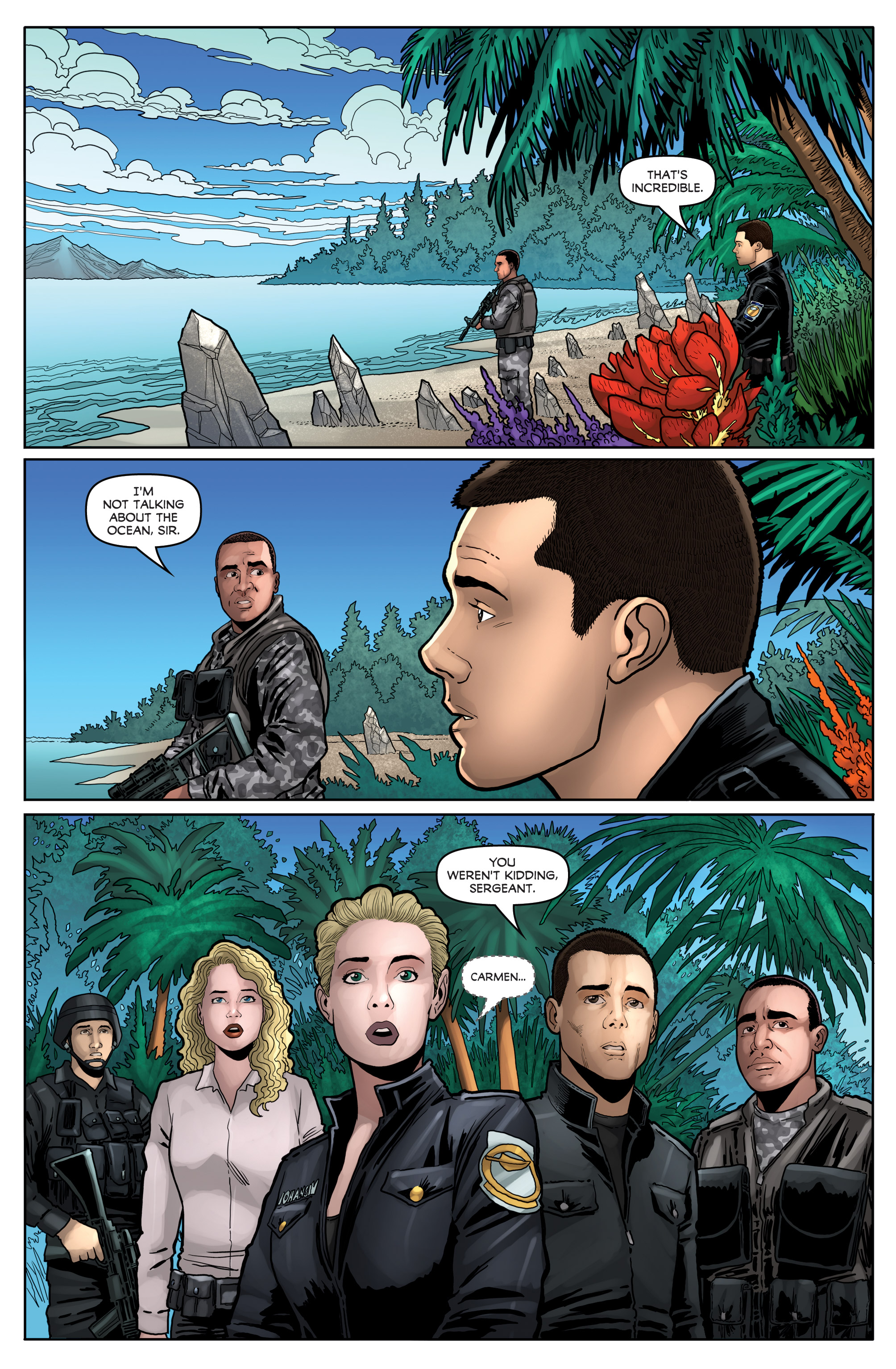 Read online Stargate Universe comic -  Issue #4 - 15