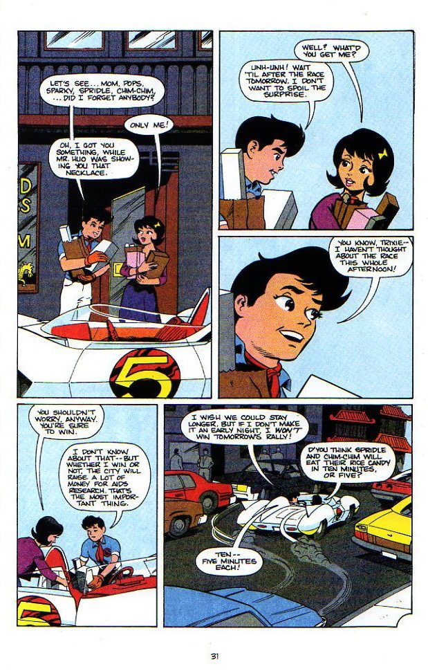 Read online Speed Racer (1987) comic -  Issue #33 - 6