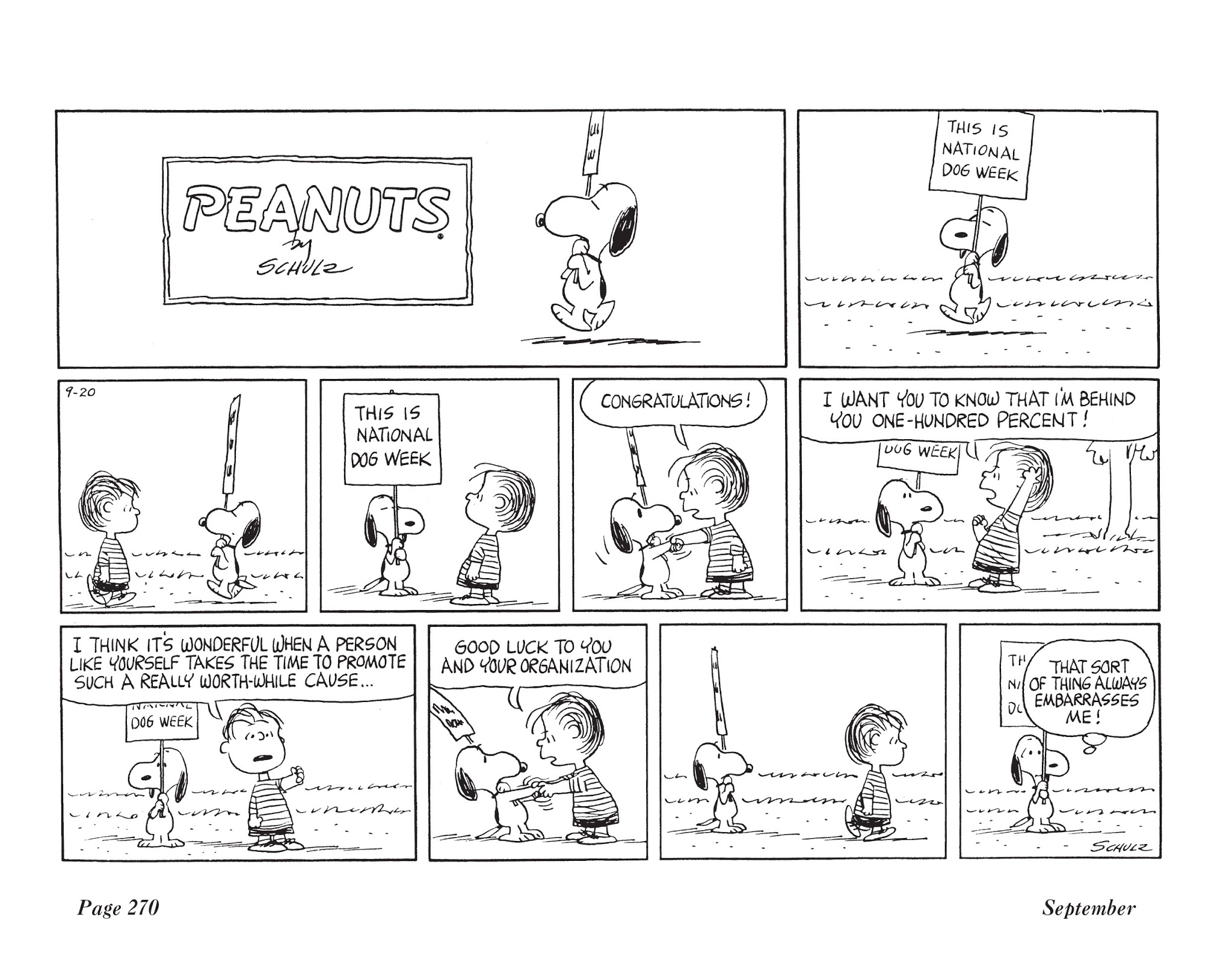Read online The Complete Peanuts comic -  Issue # TPB 7 - 281