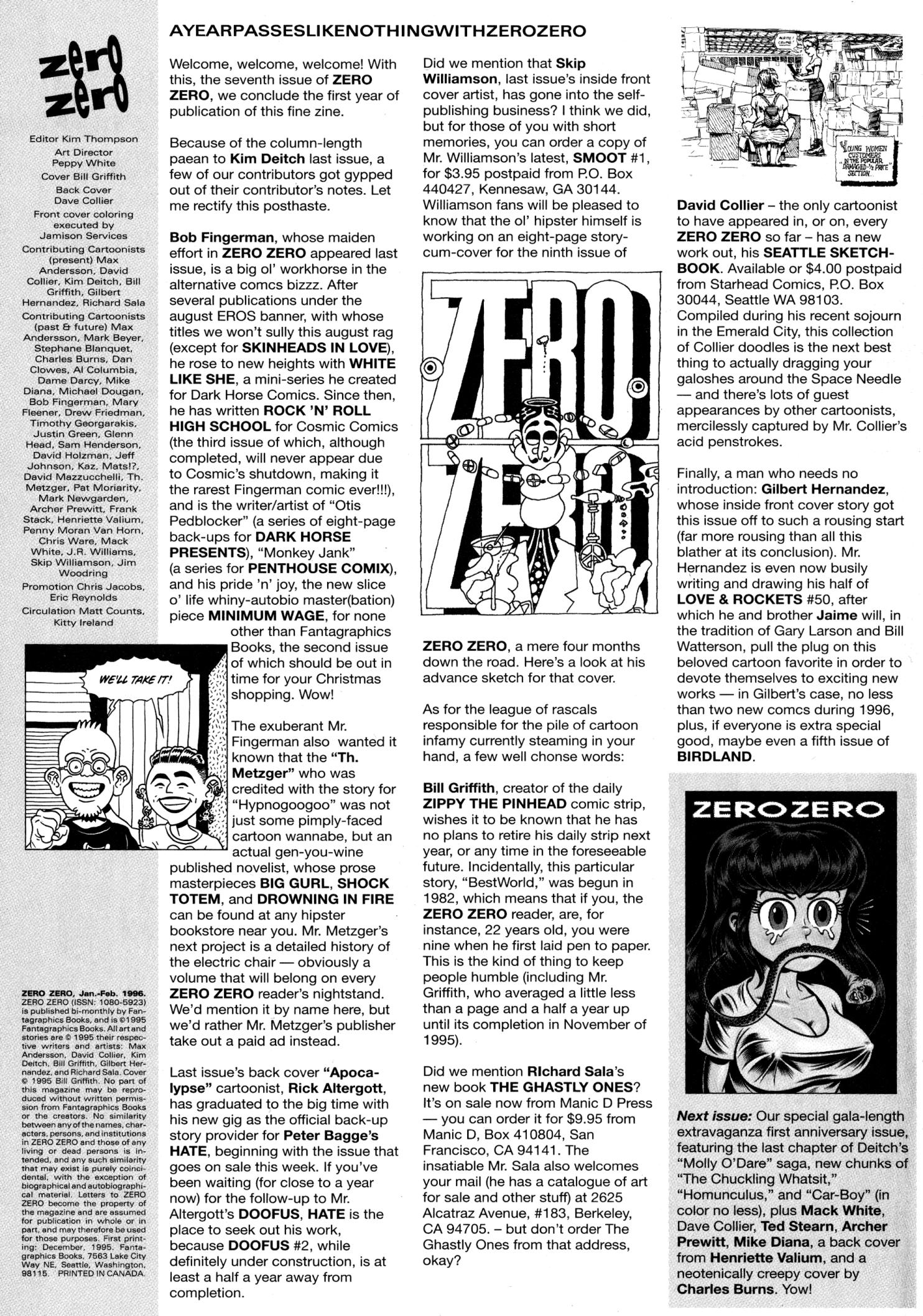 Read online Zero Zero comic -  Issue #7 - 50