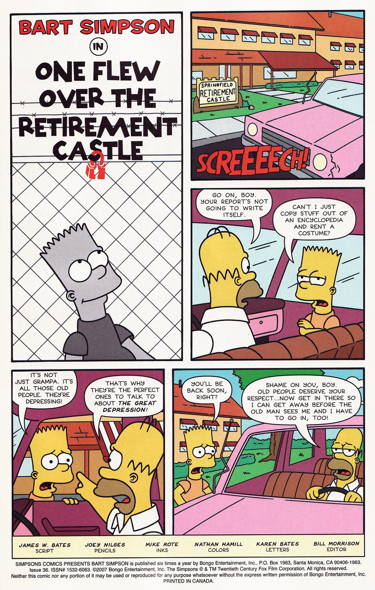 Read online Simpsons Comics Presents Bart Simpson comic -  Issue #36 - 2