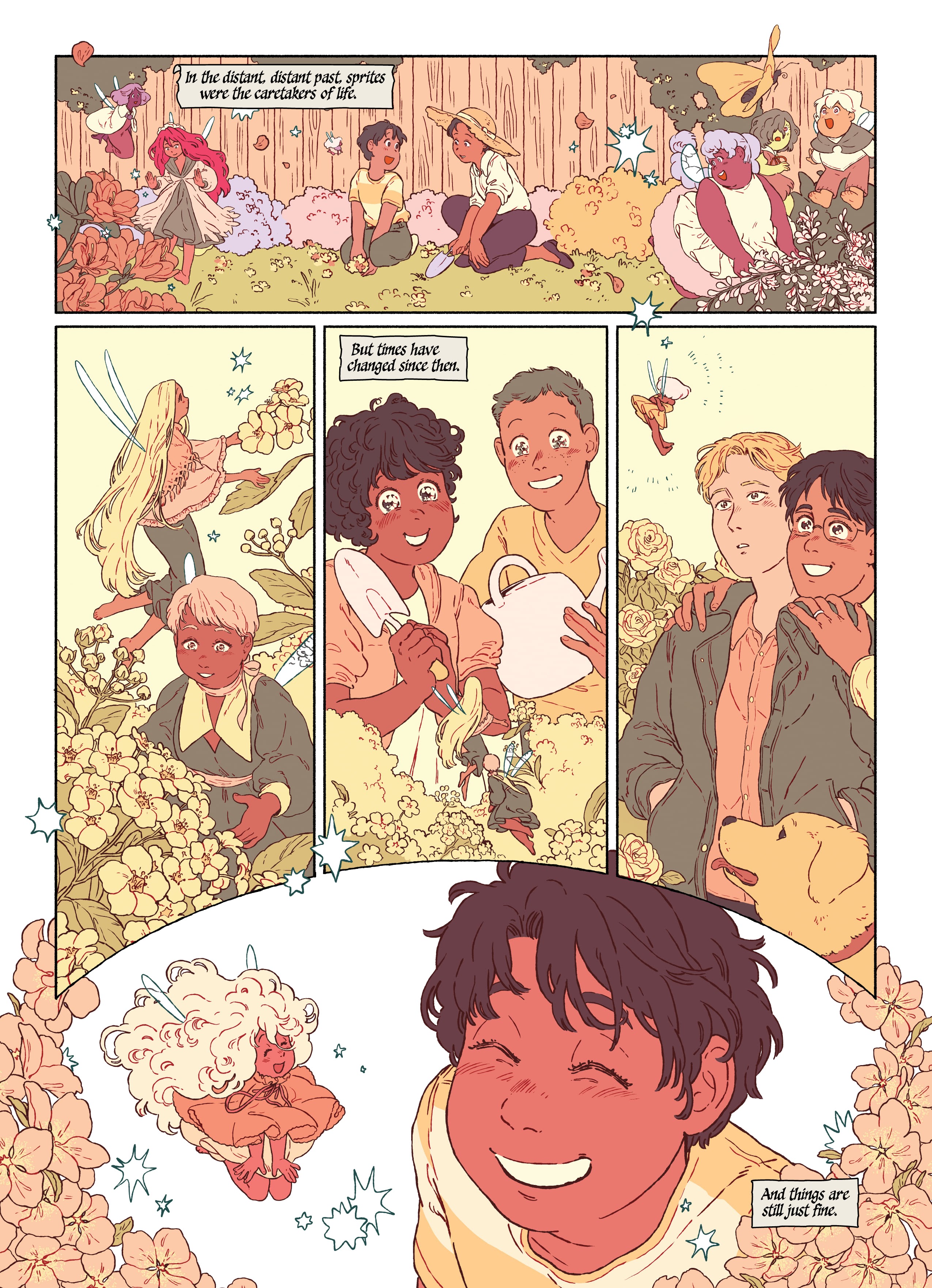 Read online Sprite and the Gardener comic -  Issue # TPB - 78