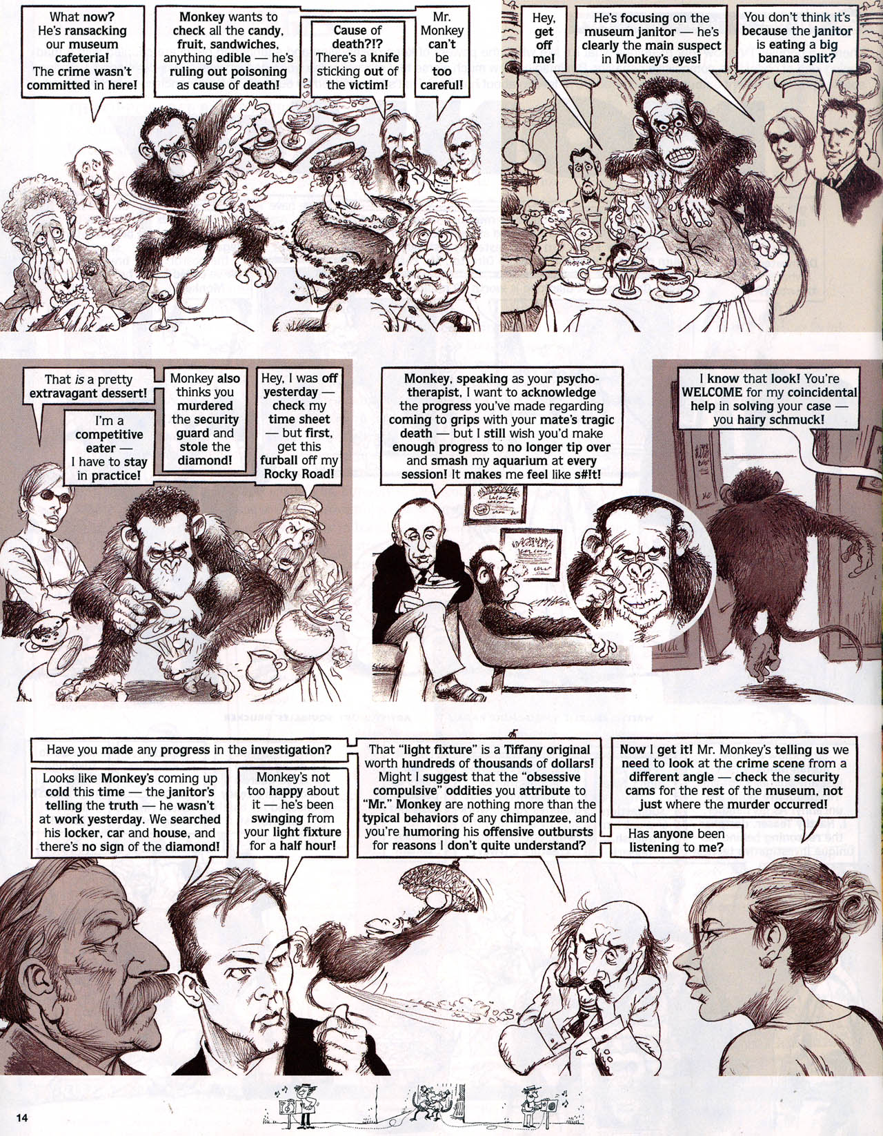 Read online MAD comic -  Issue #488 - 14