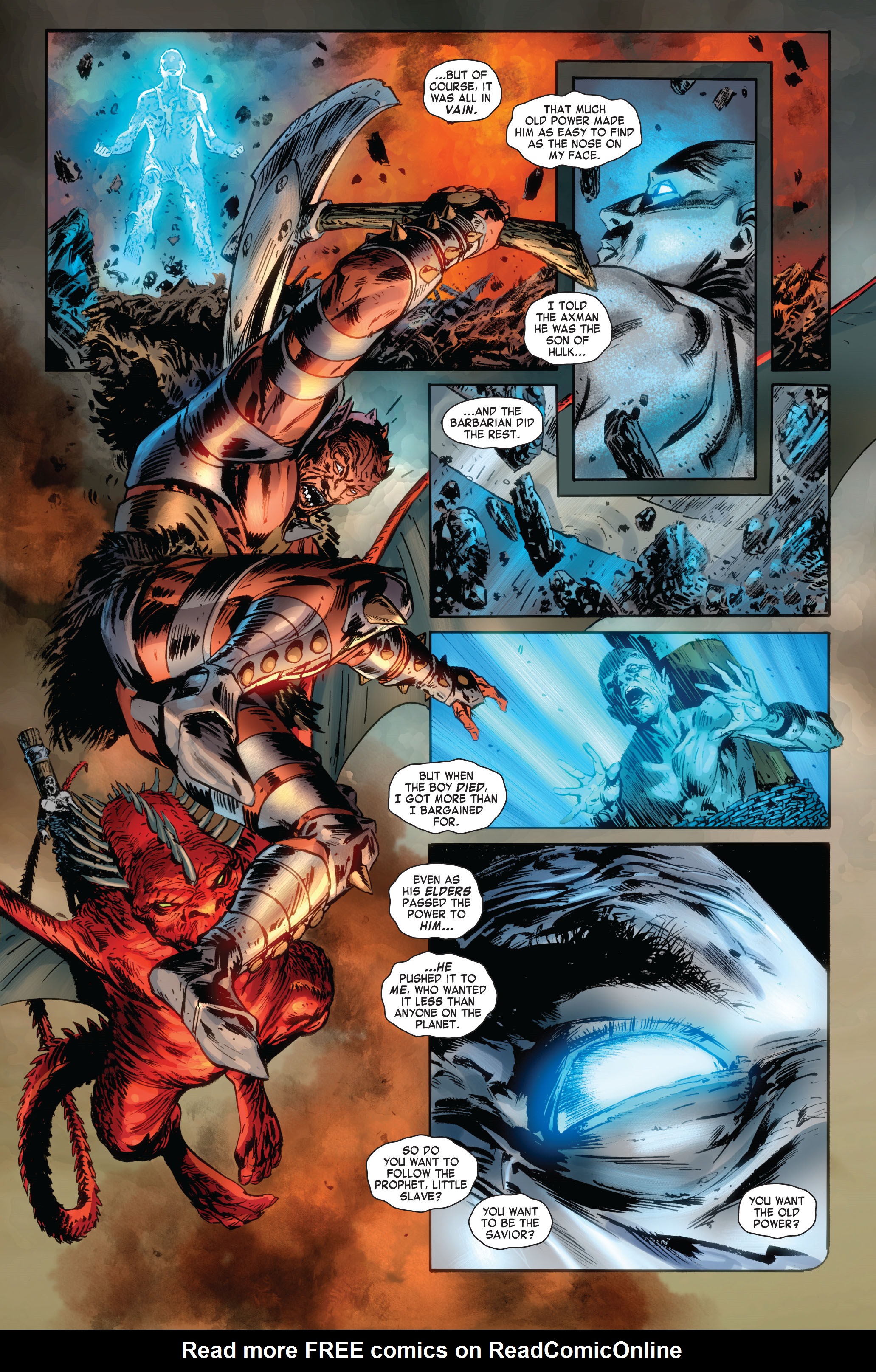 Read online Skaar: Son of Hulk comic -  Issue #5 - 21