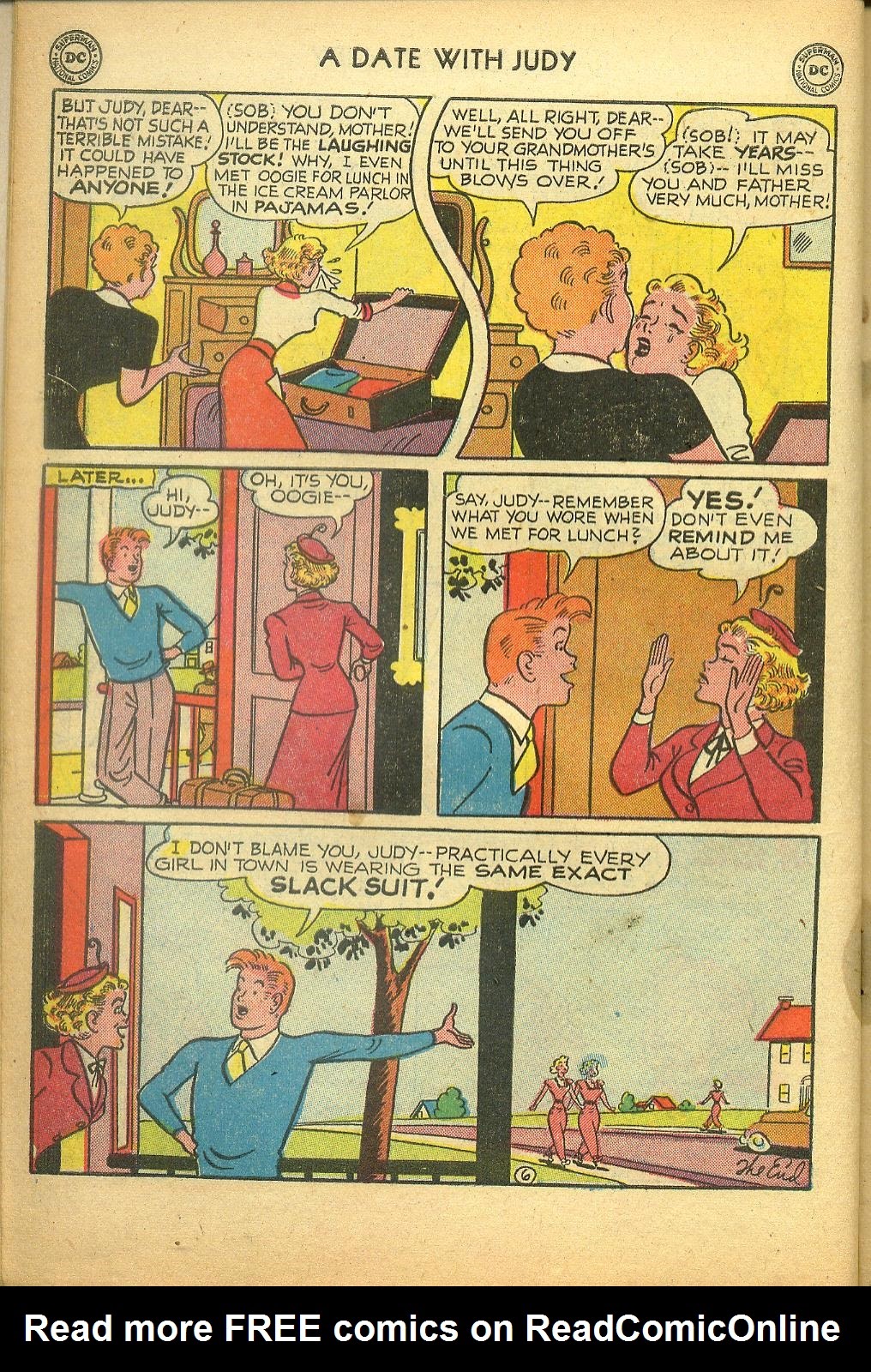Read online A Date with Judy comic -  Issue #23 - 8