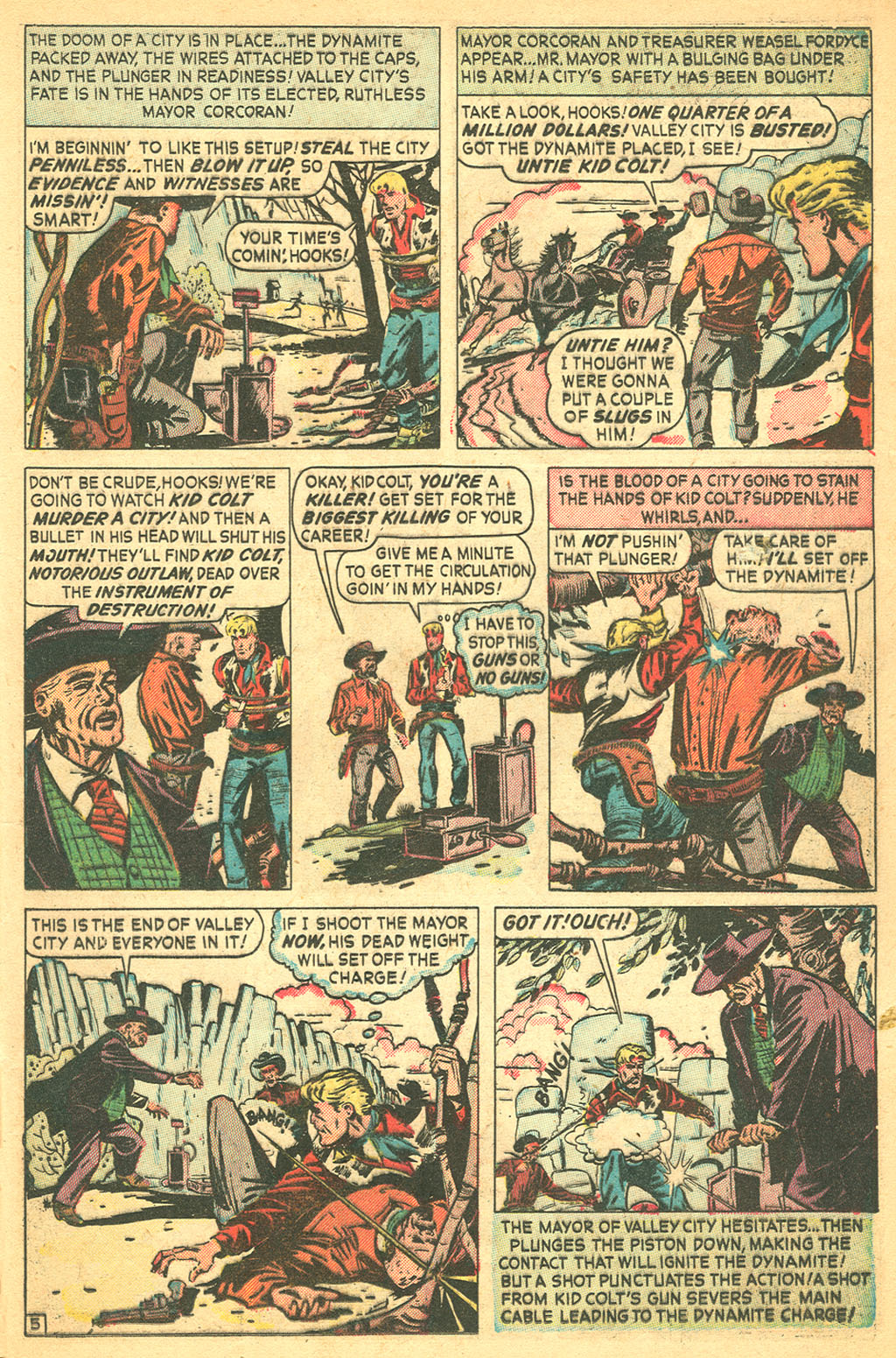 Read online Kid Colt Outlaw comic -  Issue #3 - 38