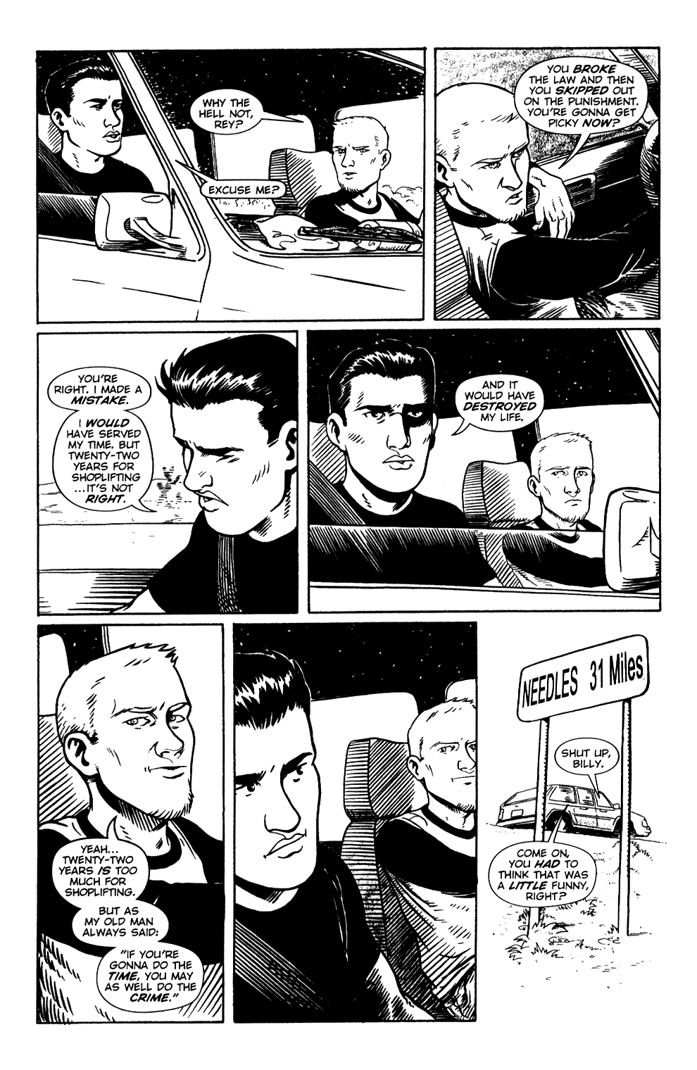 Read online Three Strikes comic -  Issue #2 - 5