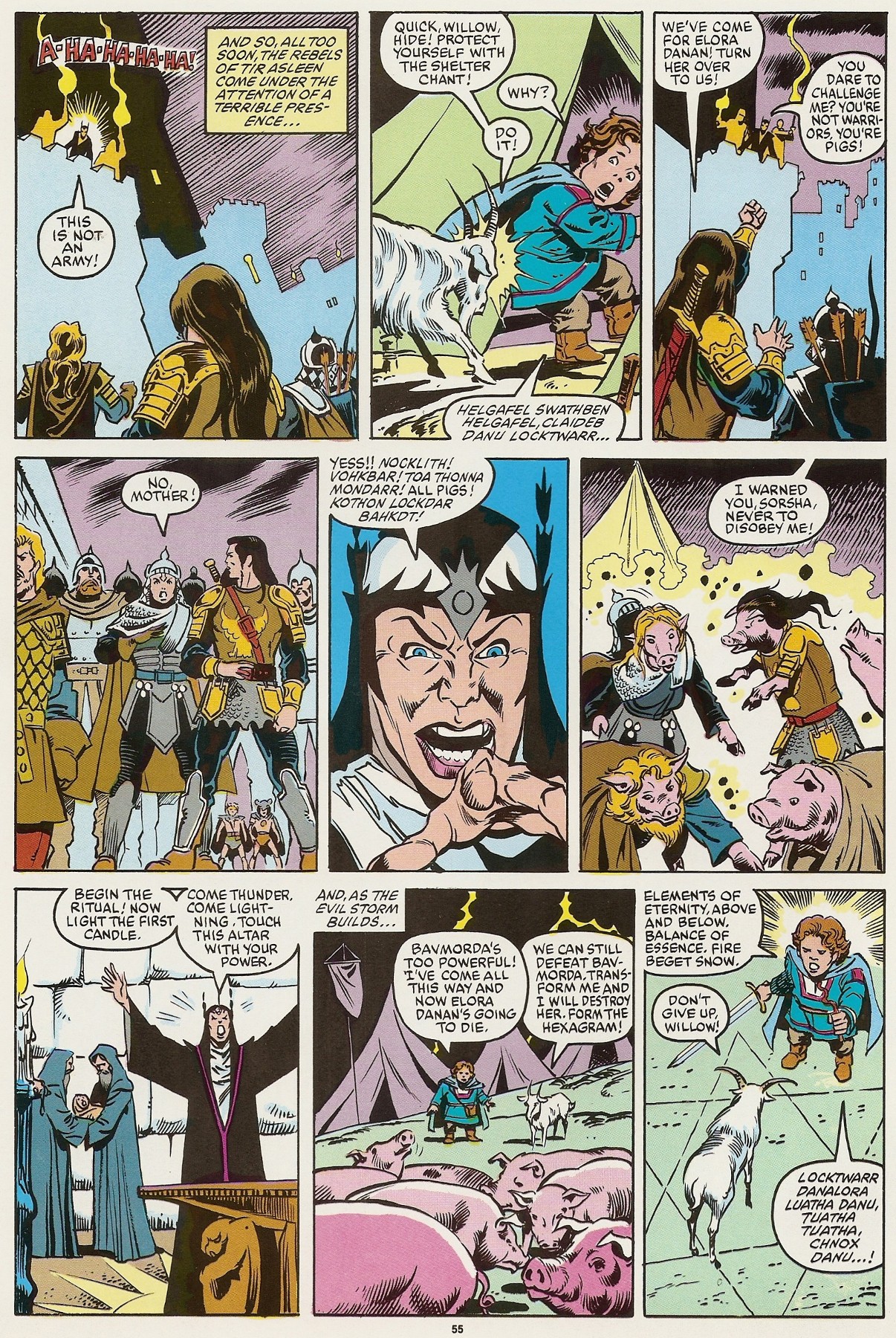 Read online Marvel Graphic Novel comic -  Issue #36 - Willow - 59