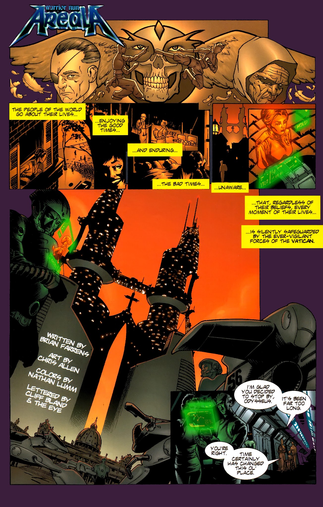 Read online Warrior Nun Areala (1999) comic -  Issue #8 - 3
