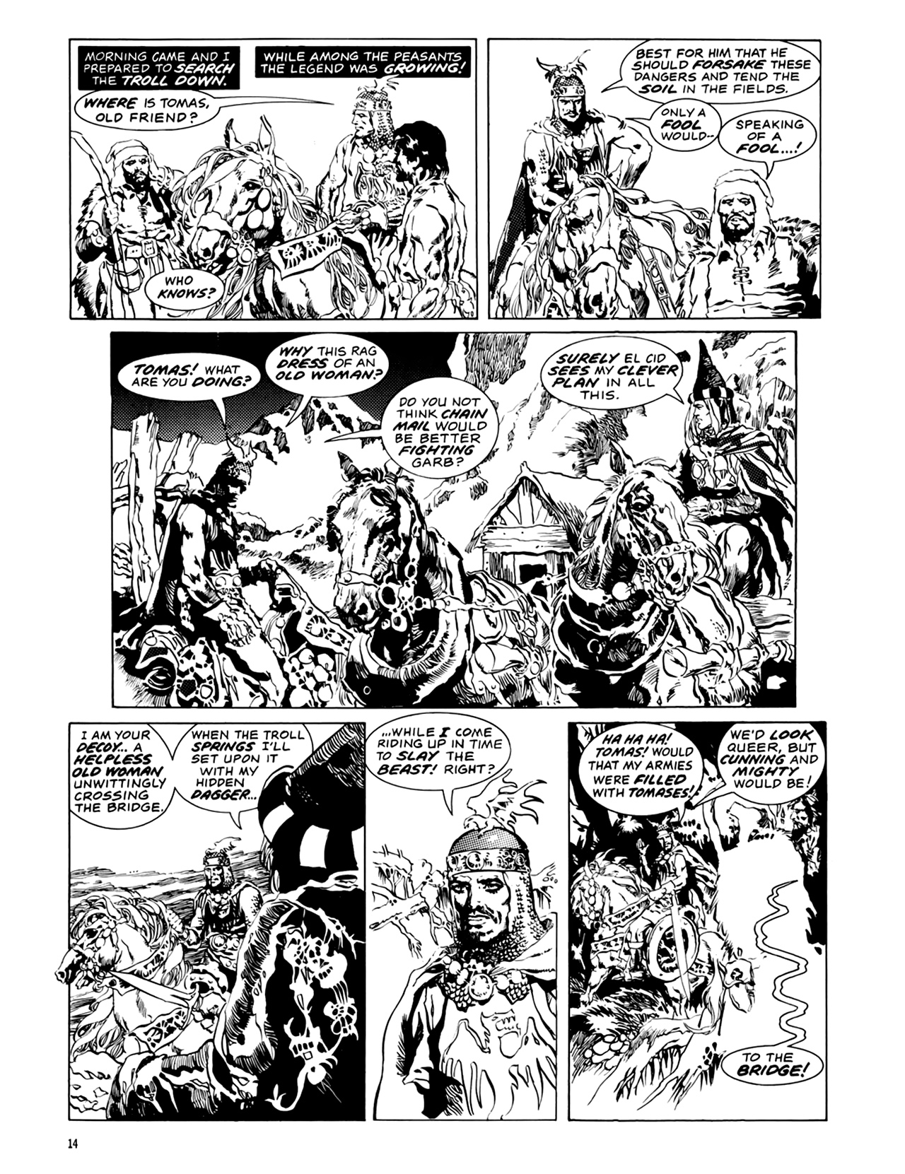 Read online Eerie Presents El Cid comic -  Issue # TPB - 15