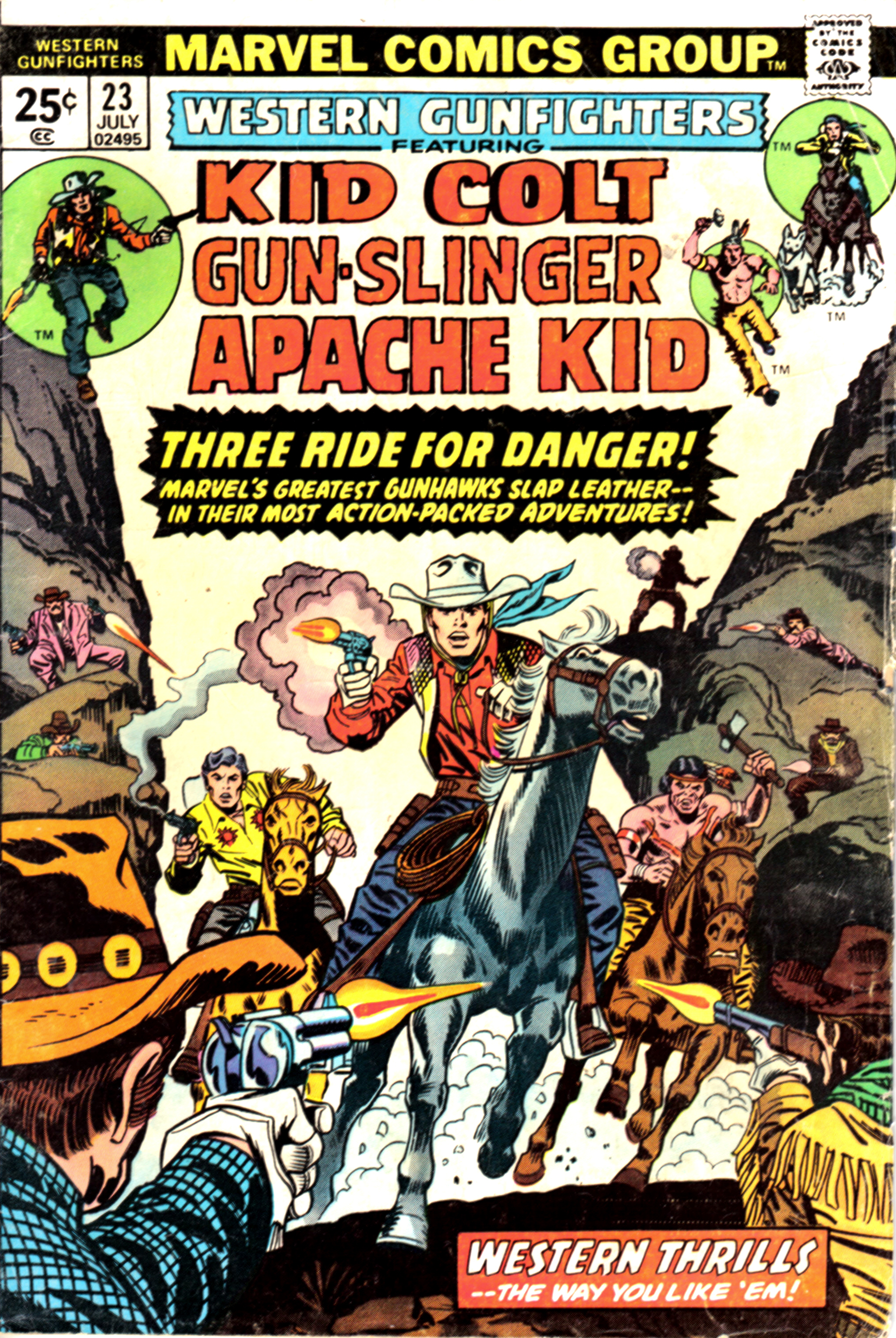 Read online Western Gunfighters comic -  Issue #23 - 1