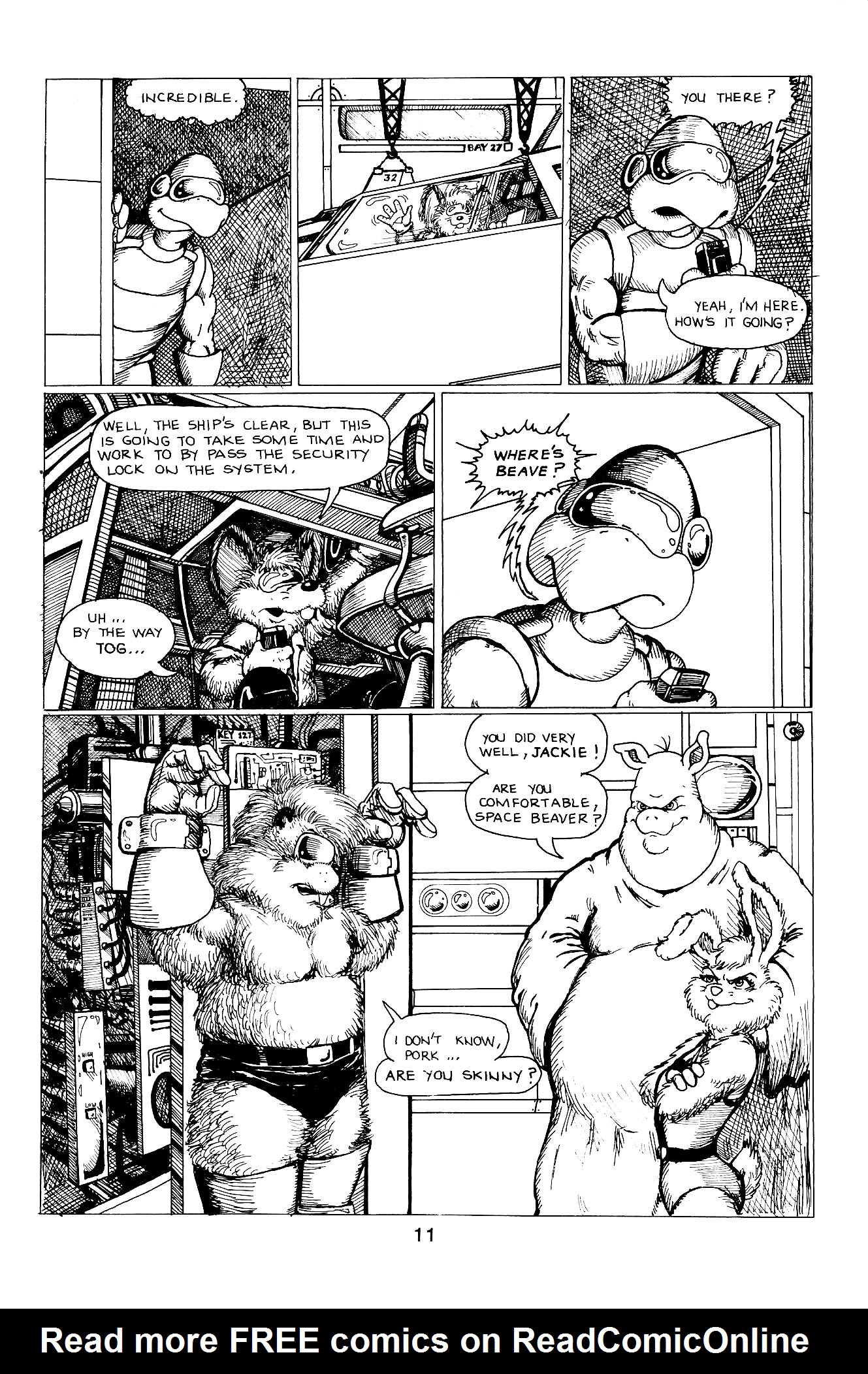 Read online Space Beaver comic -  Issue #2 - 13