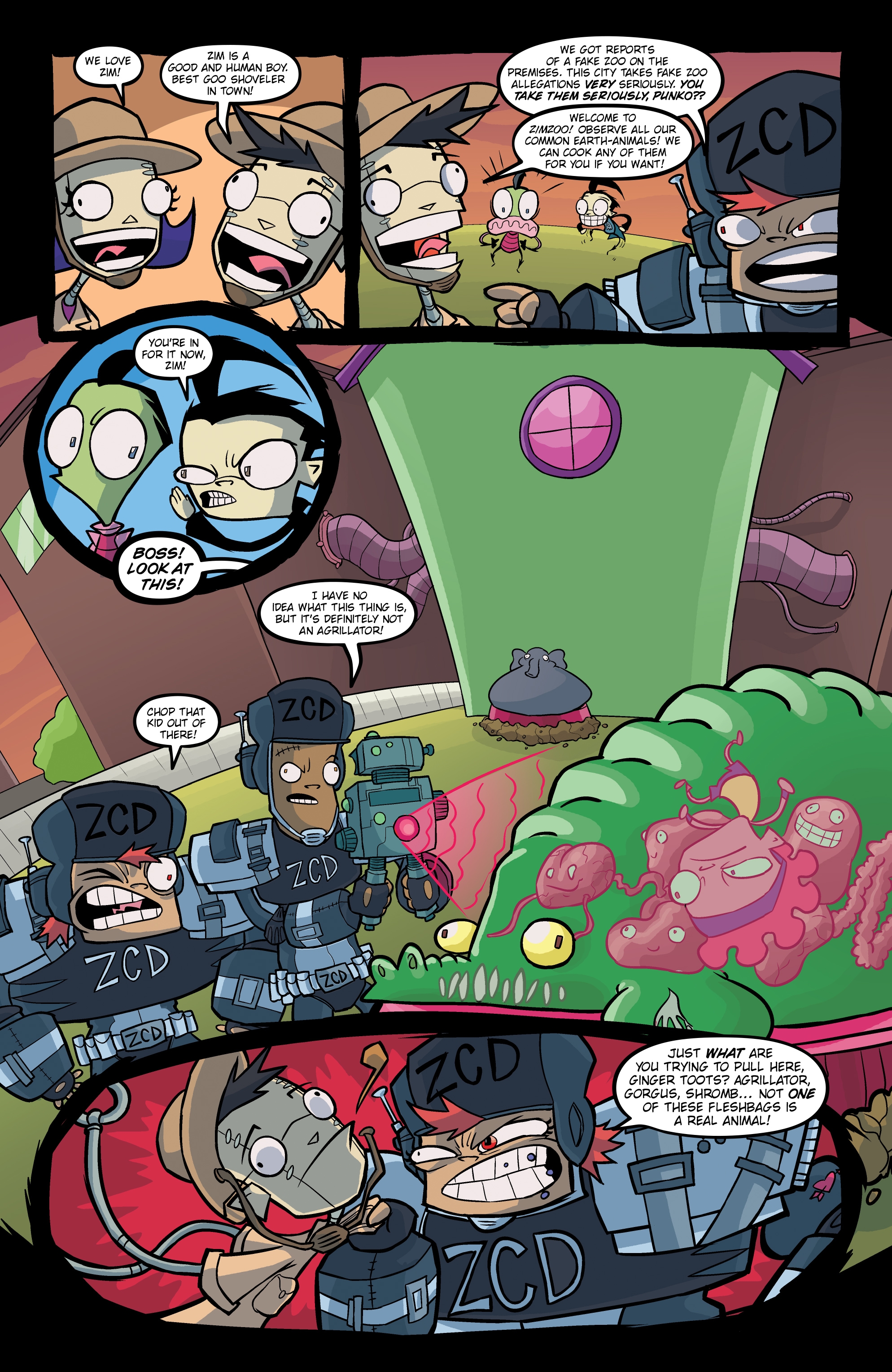 Read online Invader Zim comic -  Issue # _TPB 4 - 90
