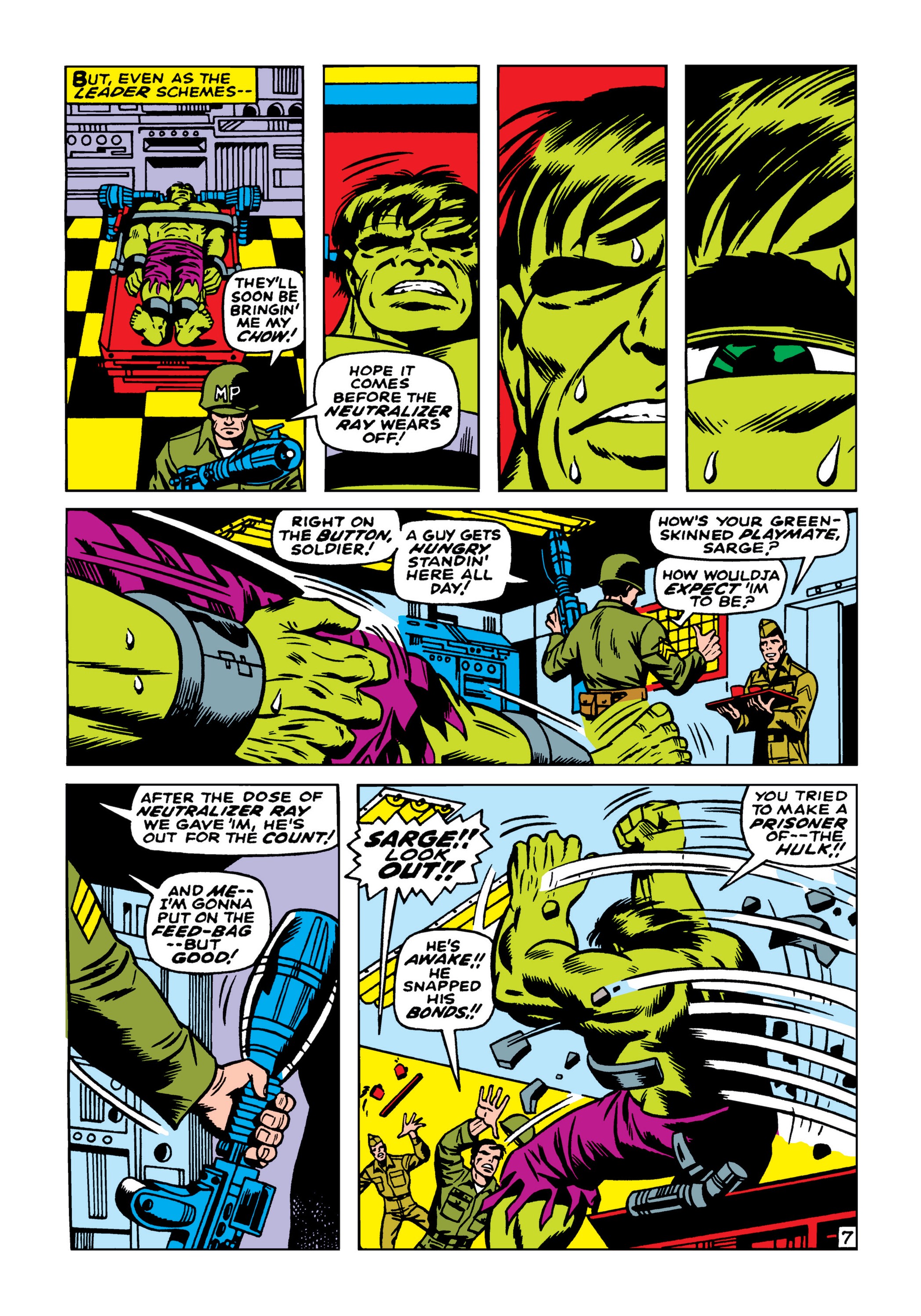 Read online Marvel Masterworks: The Incredible Hulk comic -  Issue # TPB 5 (Part 1) - 97