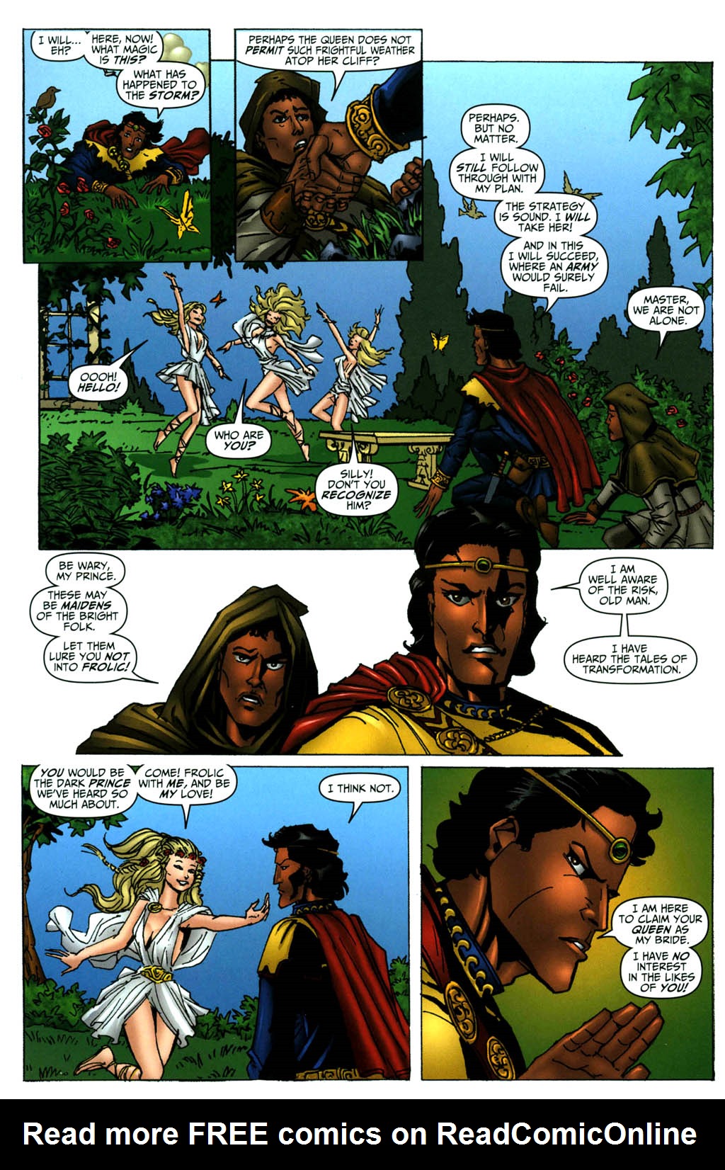 Read online The Black Enchantress comic -  Issue #2 - 21