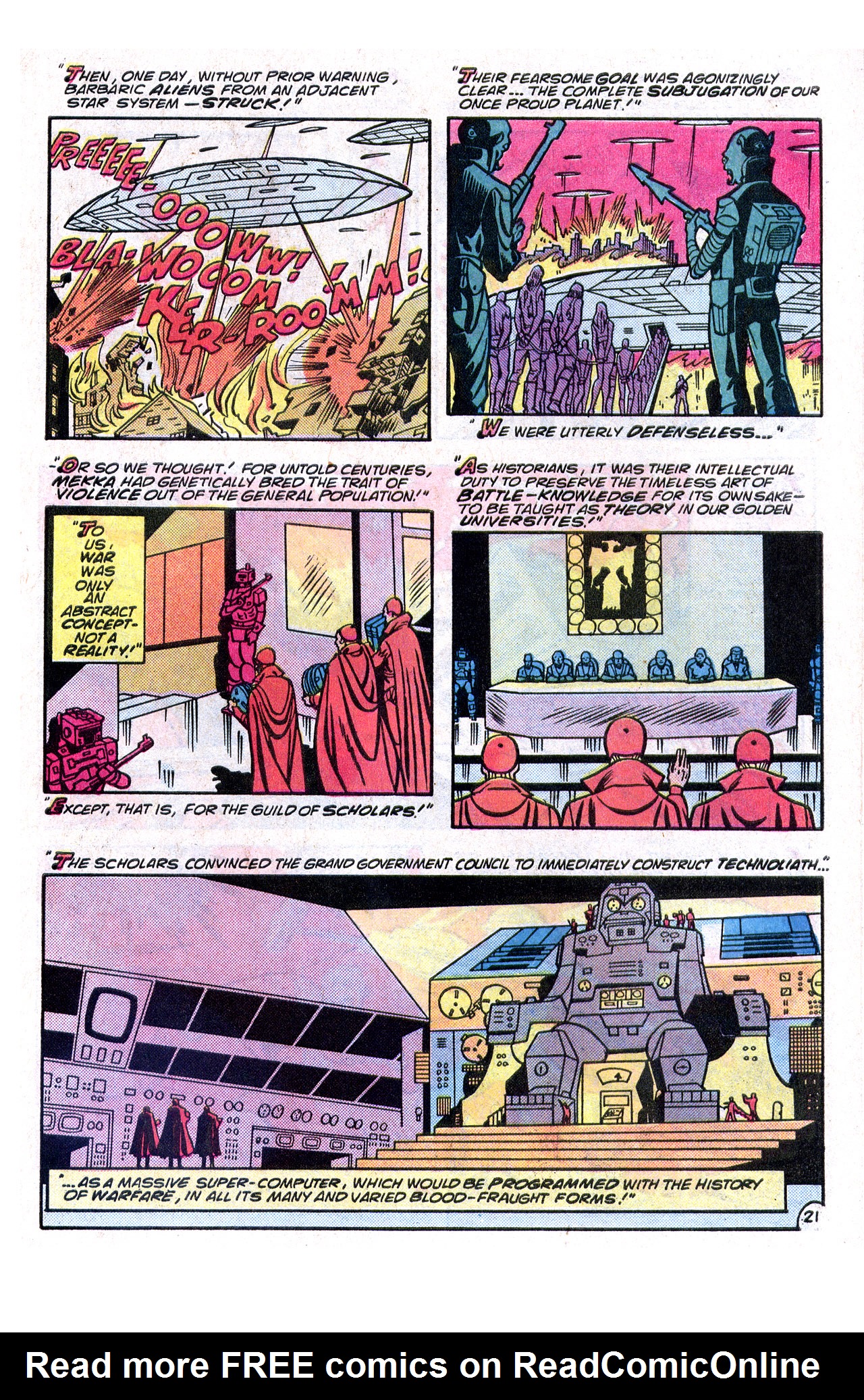 Read online ManTech Robot Warriors comic -  Issue #1 - 31